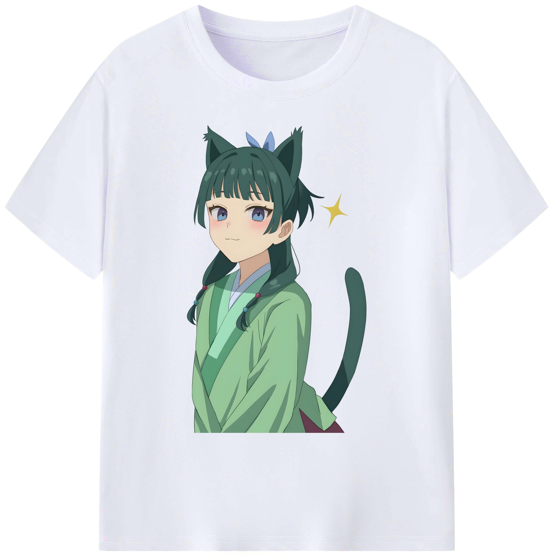 （画像用） 薬屋のひとりごと The Apothecary Diaries 綿100％ メンズ半袖Tシャツ｜肌触りやわらか＆通気性