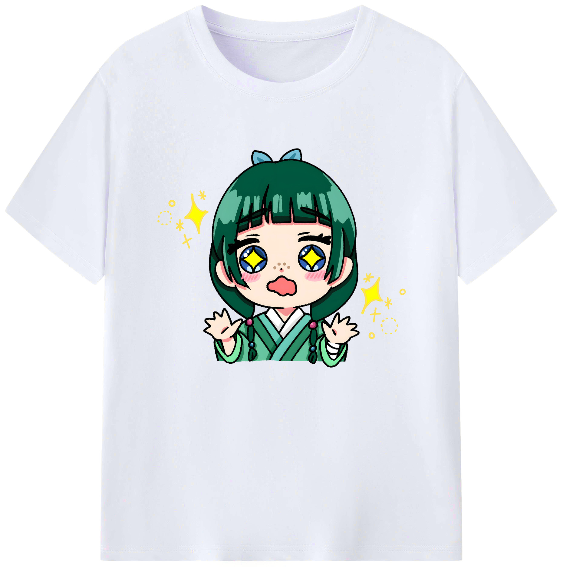 （画像用） 薬屋のひとりごと The Apothecary Diaries 綿100％ メンズ半袖Tシャツ｜肌触りやわらか＆通気性
