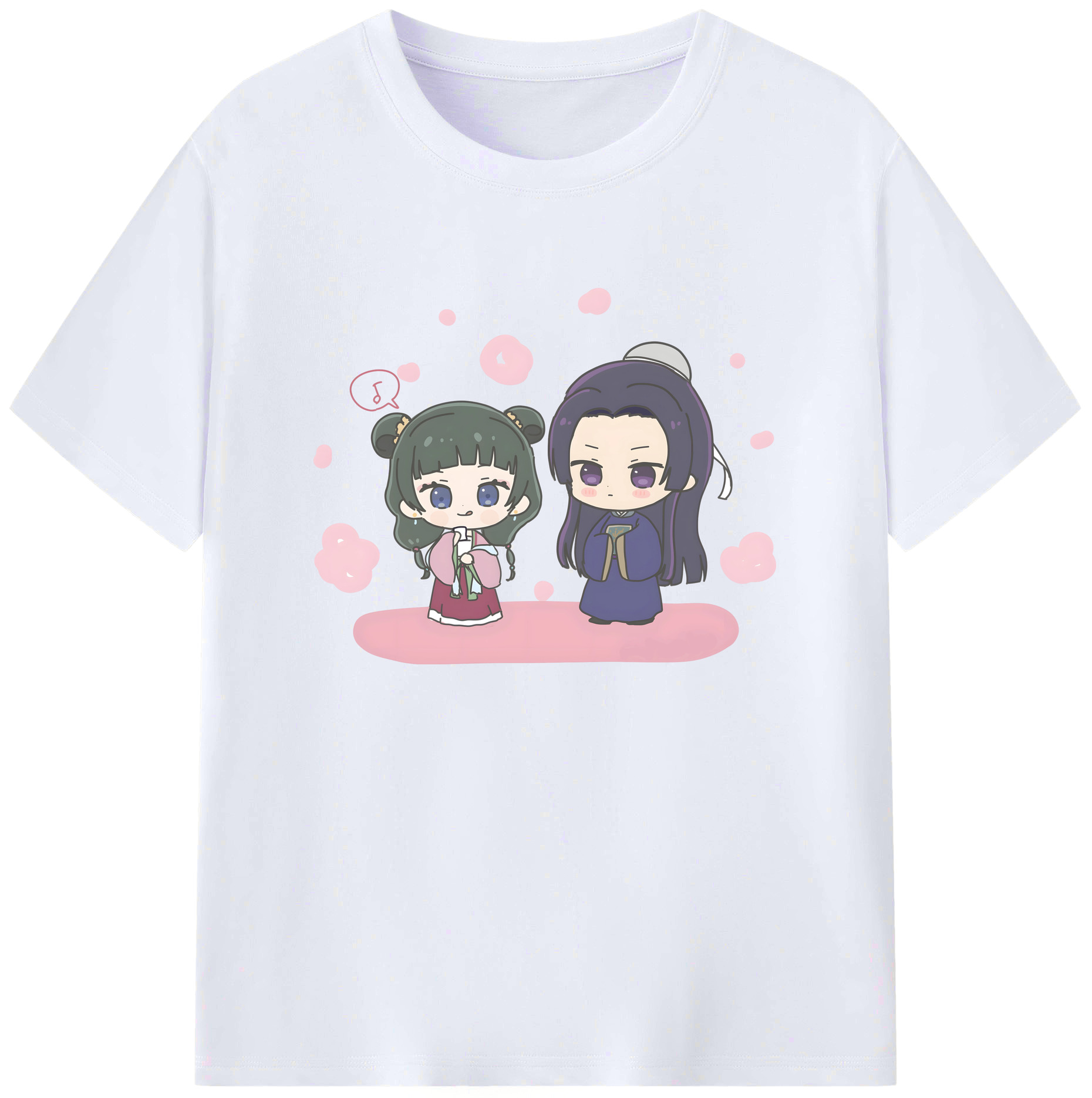 （画像用） 薬屋のひとりごと The Apothecary Diaries 綿100％ メンズ半袖Tシャツ｜肌触りやわらか＆通気性