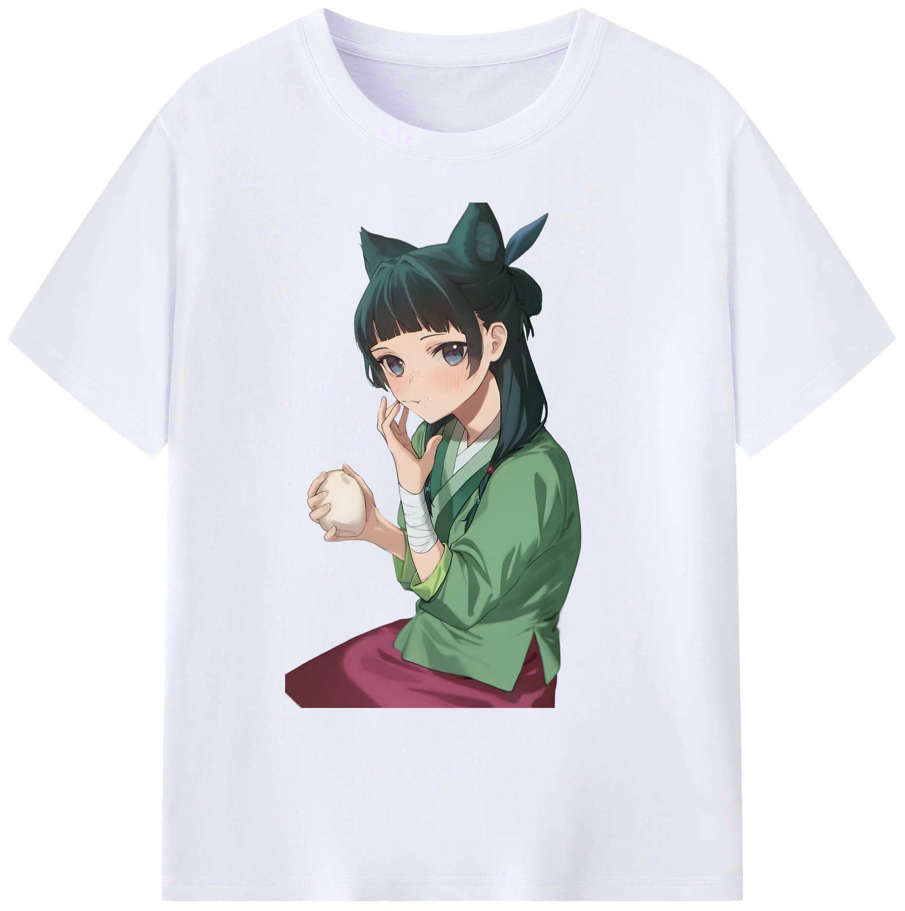 （画像用） 薬屋のひとりごと The Apothecary Diaries 綿100％ メンズ半袖Tシャツ｜肌触りやわらか＆通気性