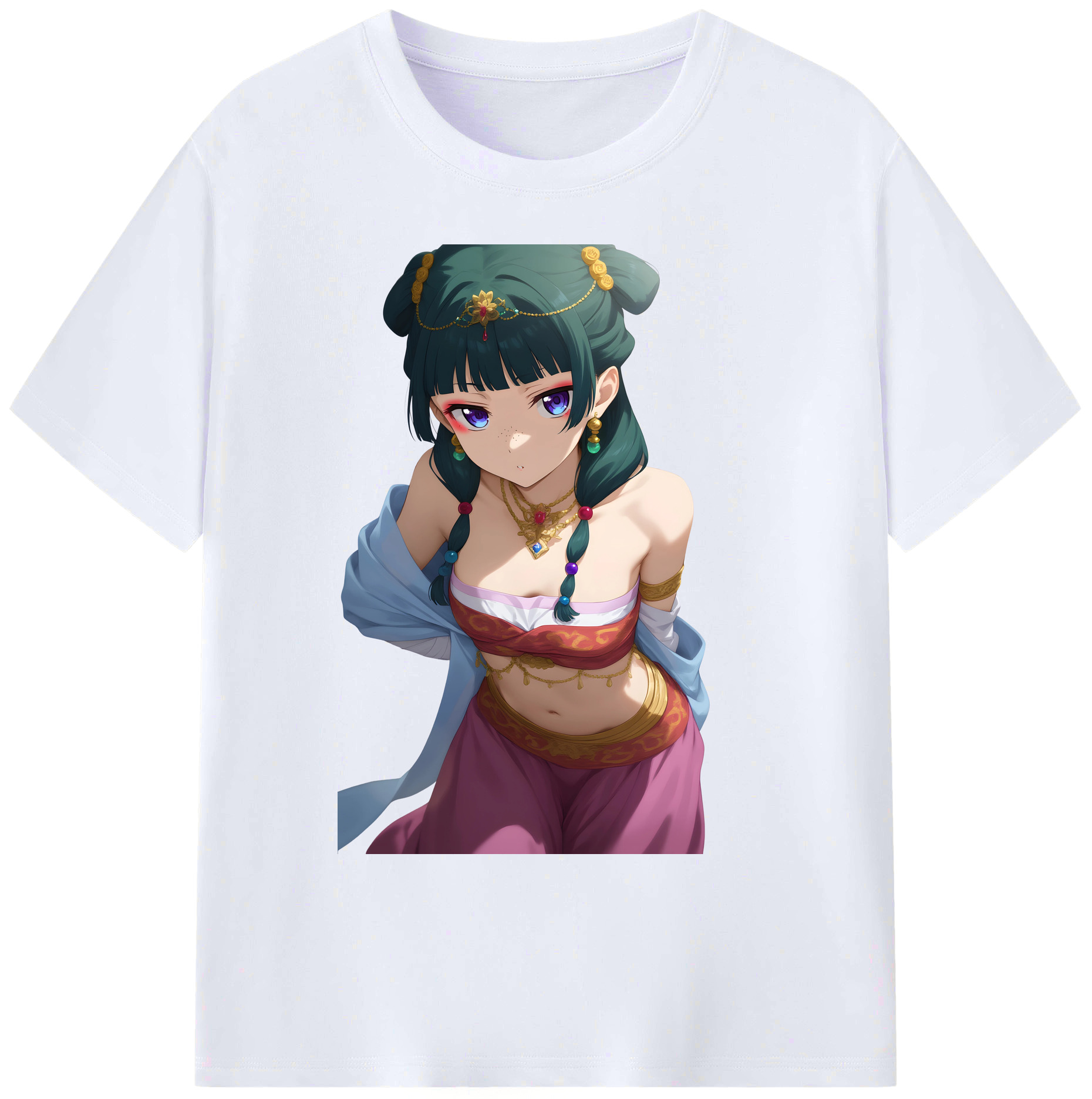 （画像用） 薬屋のひとりごと The Apothecary Diaries 綿100％ メンズ半袖Tシャツ｜肌触りやわらか＆通気性
