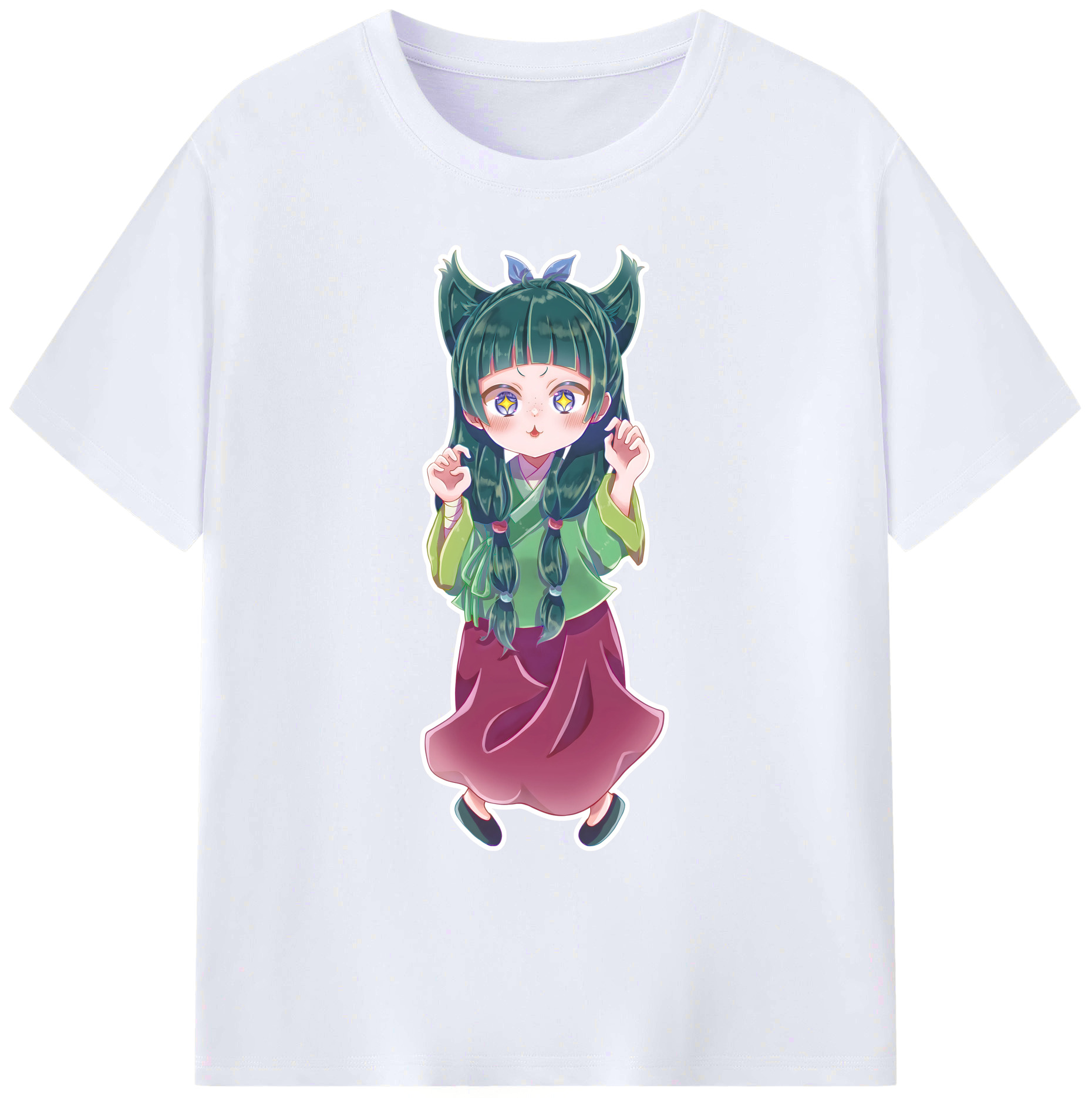（画像用） 薬屋のひとりごと The Apothecary Diaries 綿100％ メンズ半袖Tシャツ｜肌触りやわらか＆通気性