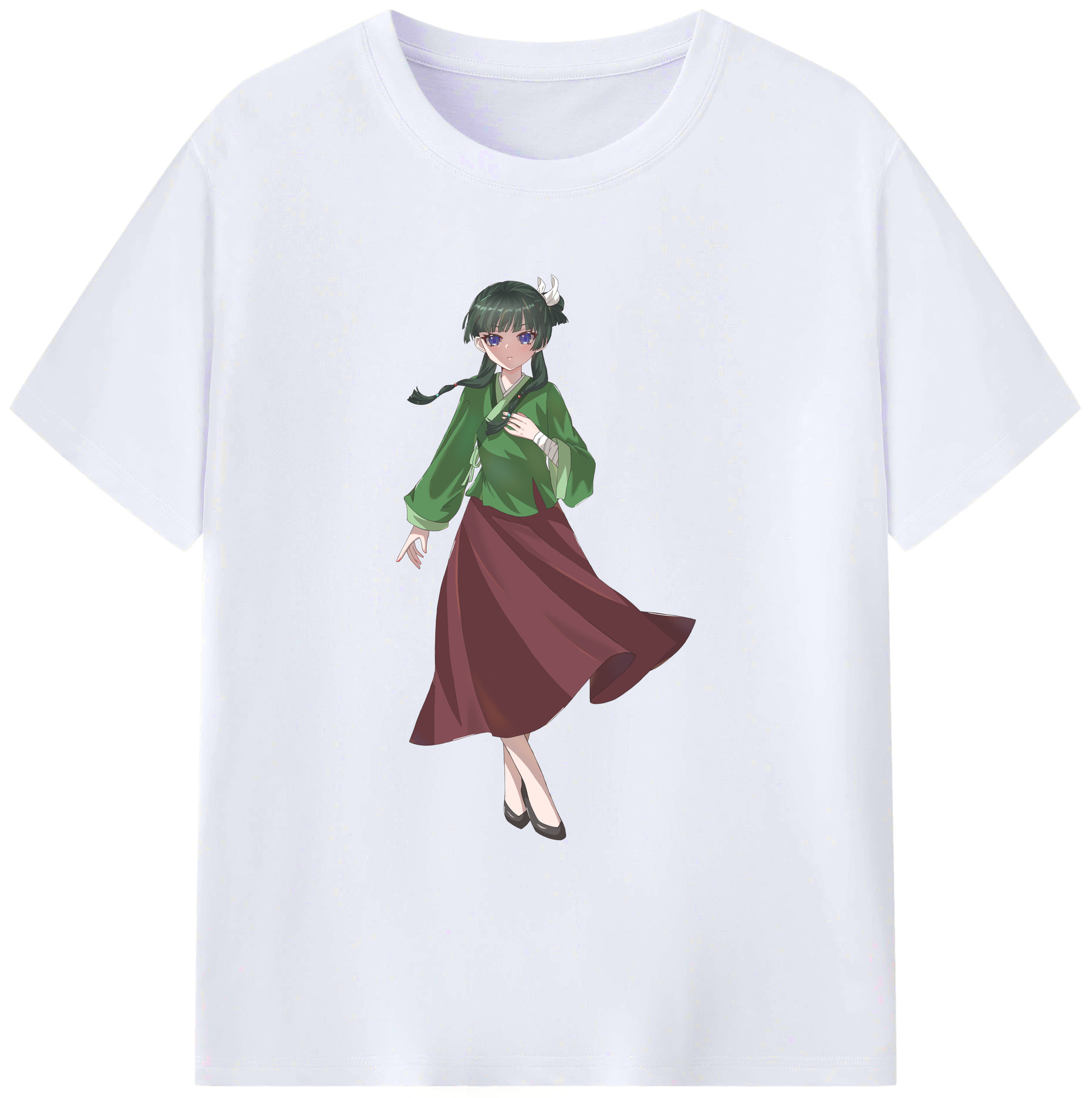 （画像用） 薬屋のひとりごと The Apothecary Diaries 綿100％ メンズ半袖Tシャツ｜肌触りやわらか＆通気性