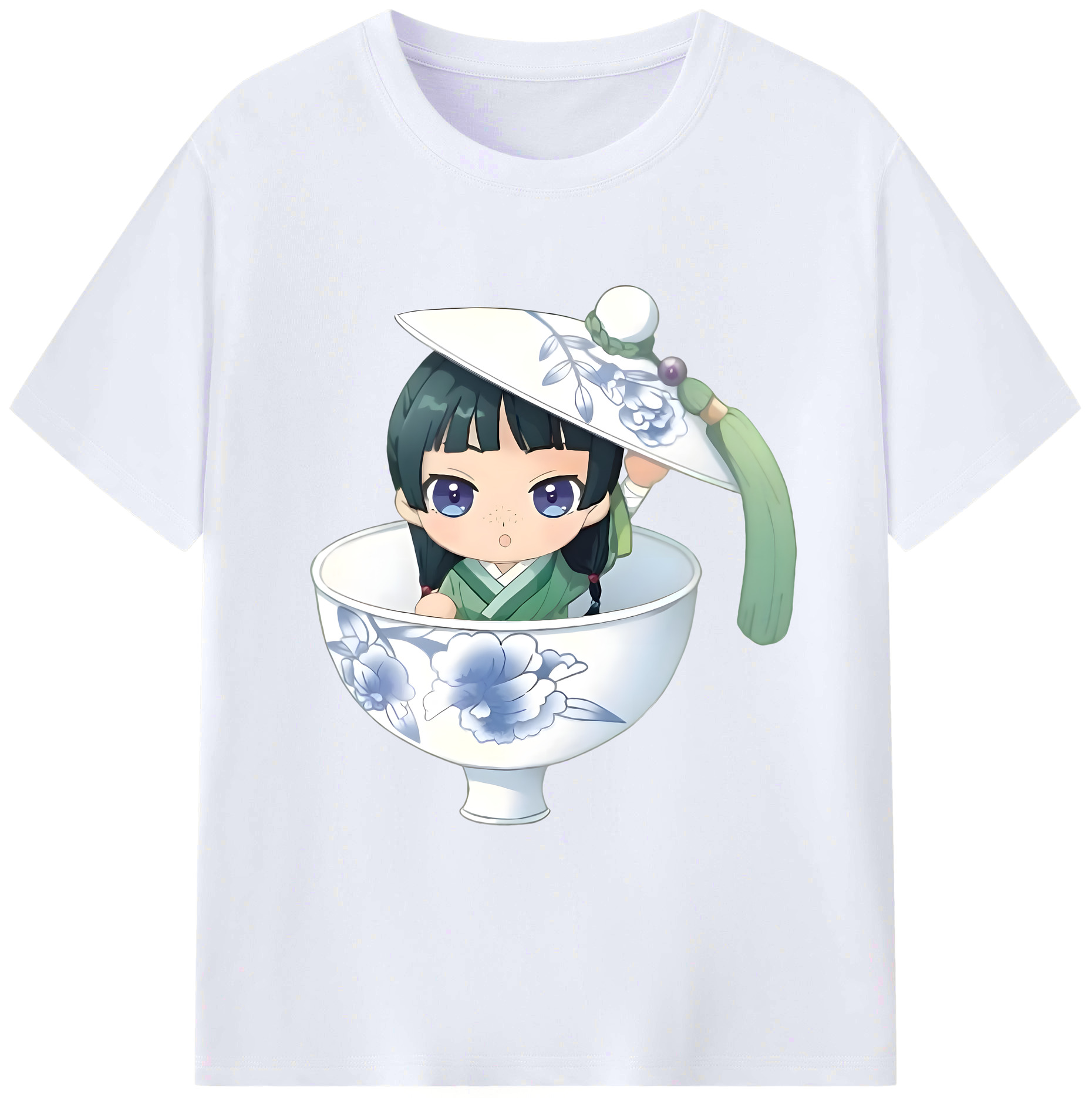 （画像用） 薬屋のひとりごと The Apothecary Diaries 綿100％ メンズ半袖Tシャツ｜肌触りやわらか＆通気性