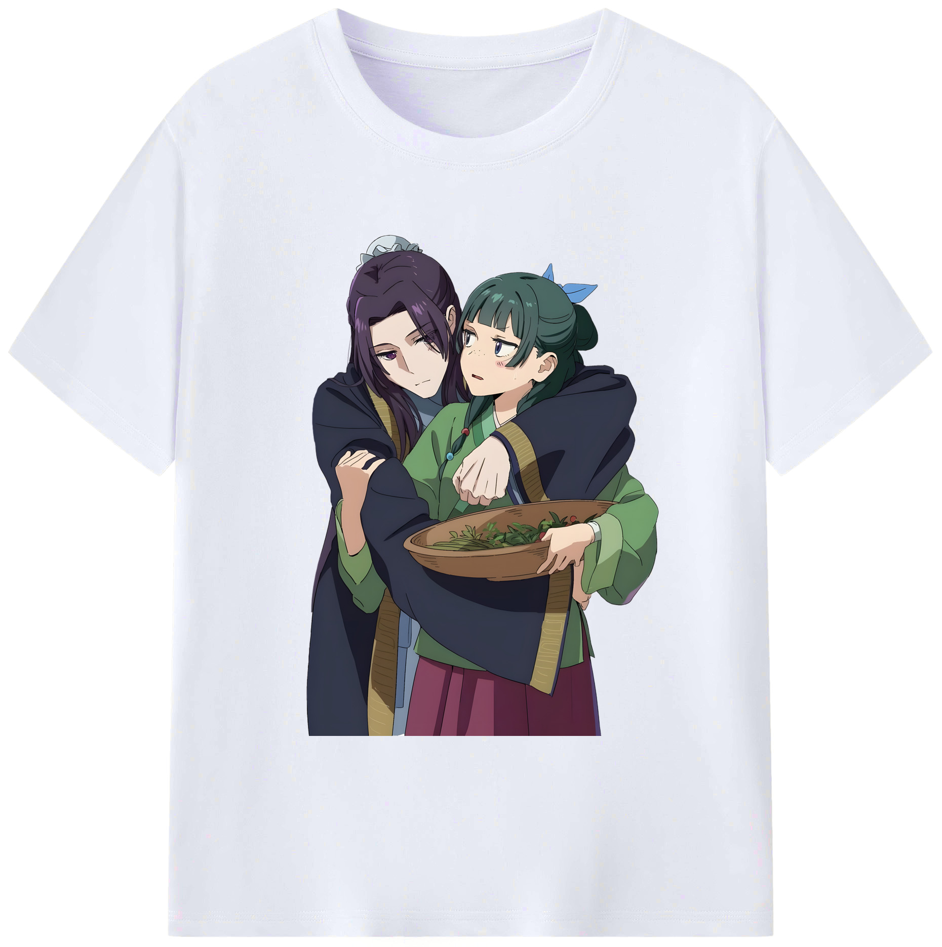 （画像用） 薬屋のひとりごと The Apothecary Diaries 綿100％ メンズ半袖Tシャツ｜肌触りやわらか＆通気性