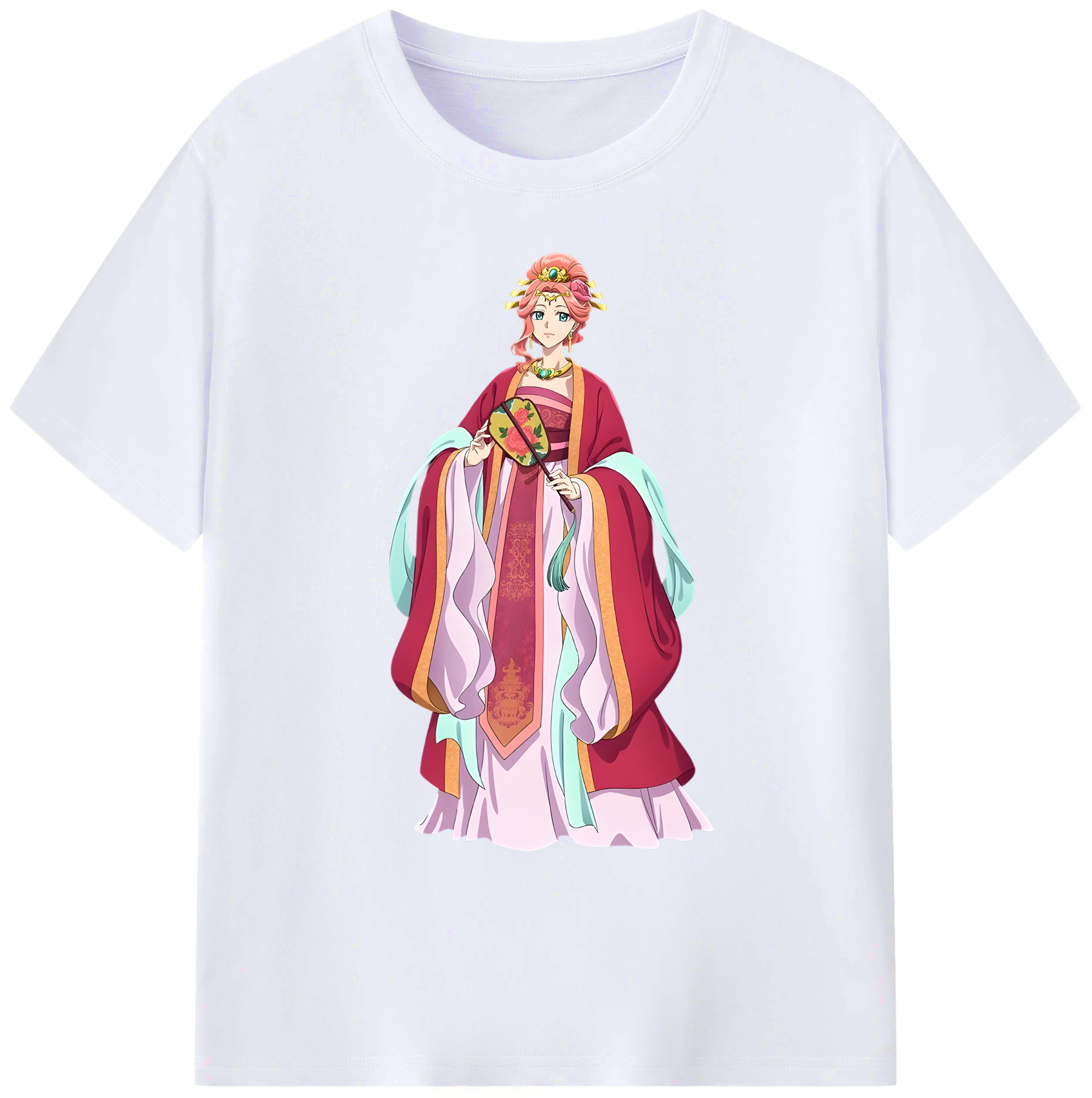 （画像用） 薬屋のひとりごと The Apothecary Diaries 綿100％ メンズ半袖Tシャツ｜肌触りやわらか＆通気性