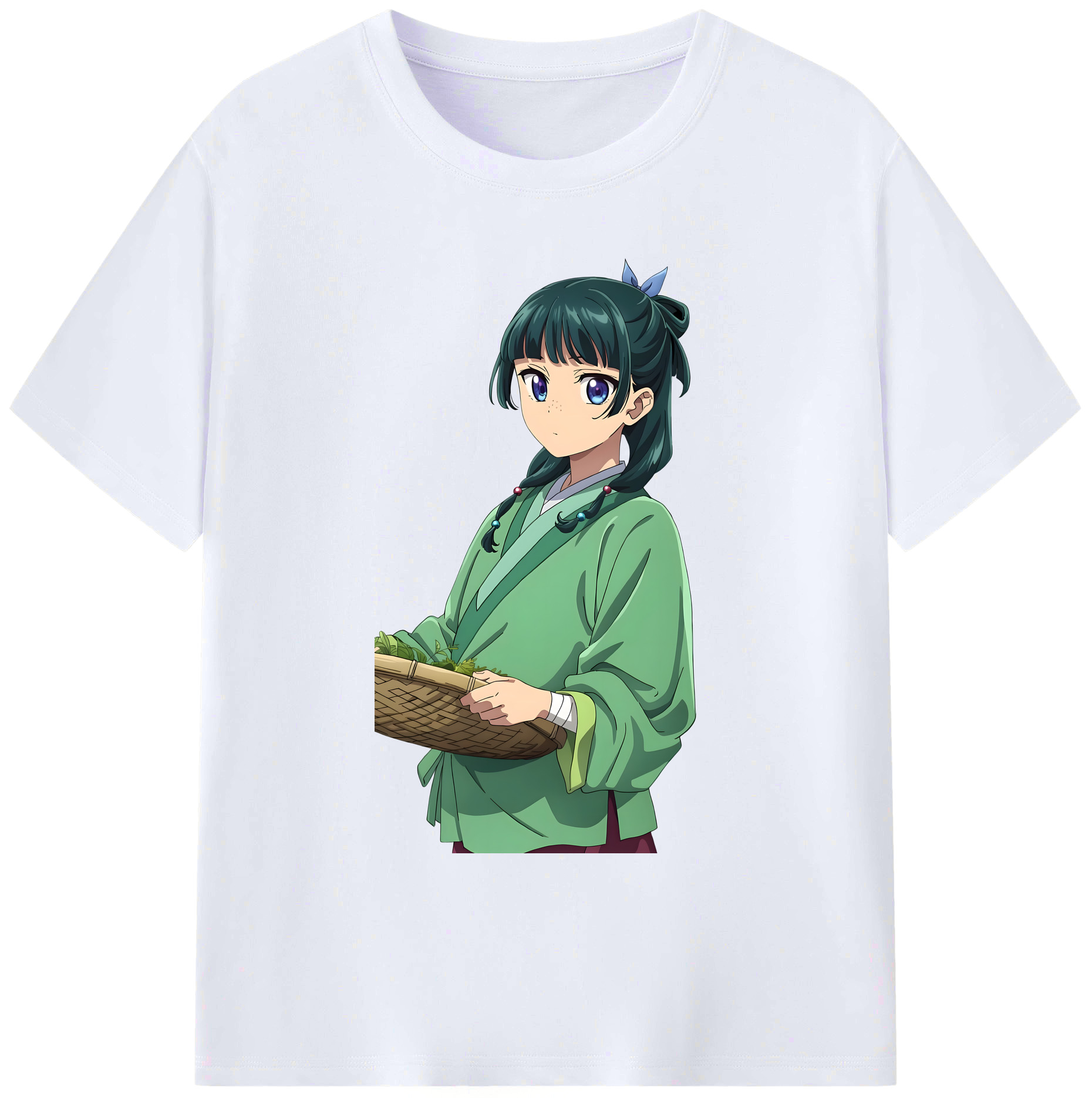 （画像用） 薬屋のひとりごと The Apothecary Diaries 綿100％ メンズ半袖Tシャツ｜肌触りやわらか＆通気性