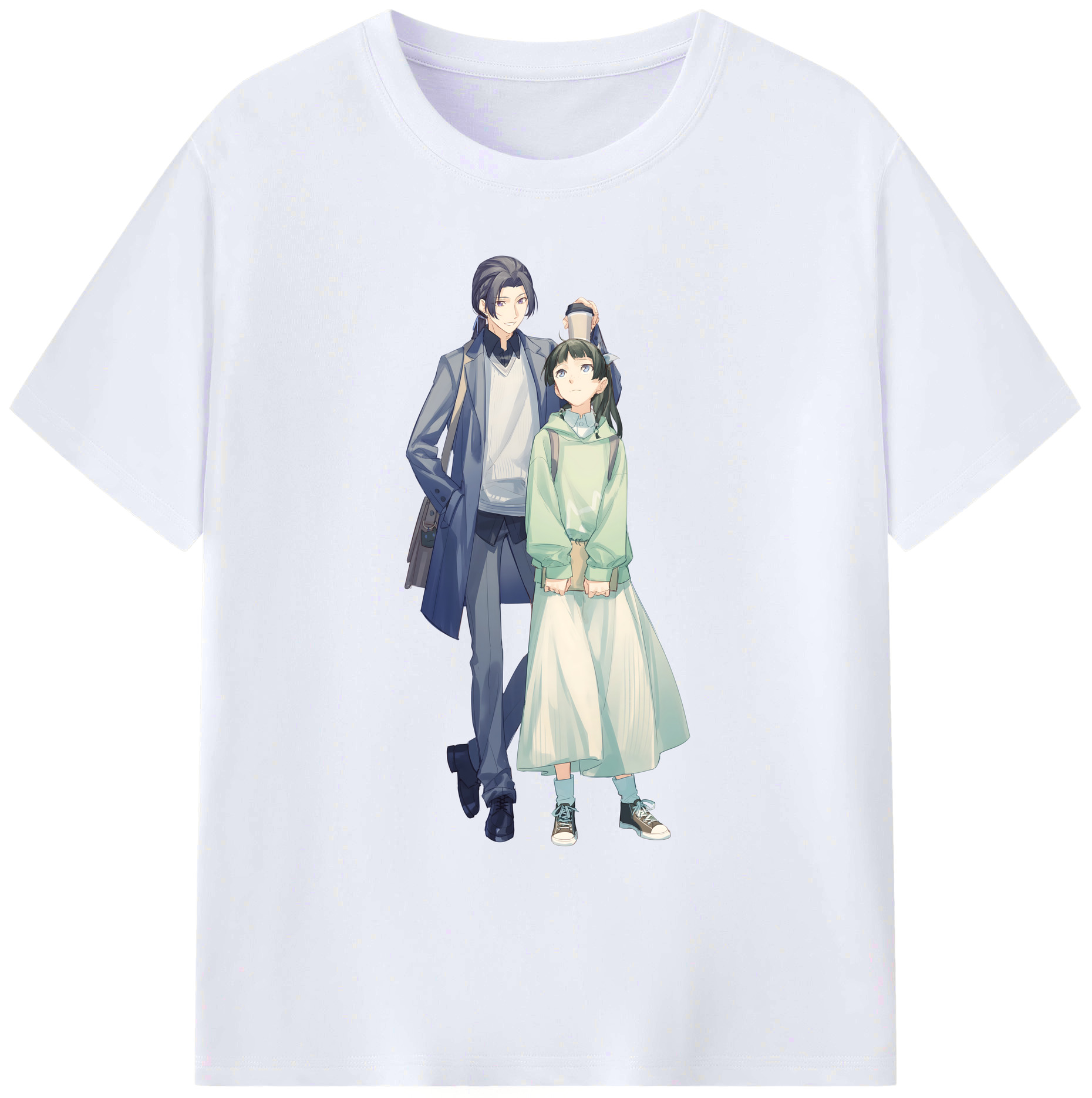 （画像用） 薬屋のひとりごと The Apothecary Diaries 綿100％ メンズ半袖Tシャツ｜肌触りやわらか＆通気性