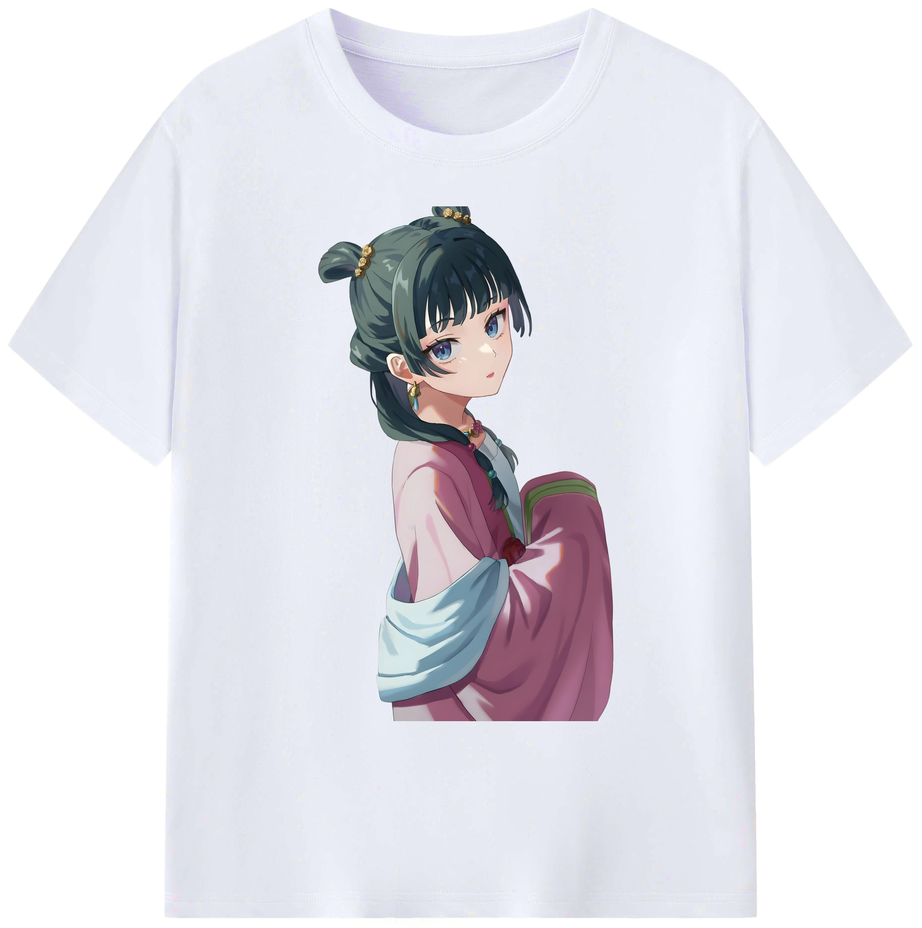 （画像用） 薬屋のひとりごと The Apothecary Diaries 綿100％ メンズ半袖Tシャツ｜肌触りやわらか＆通気性