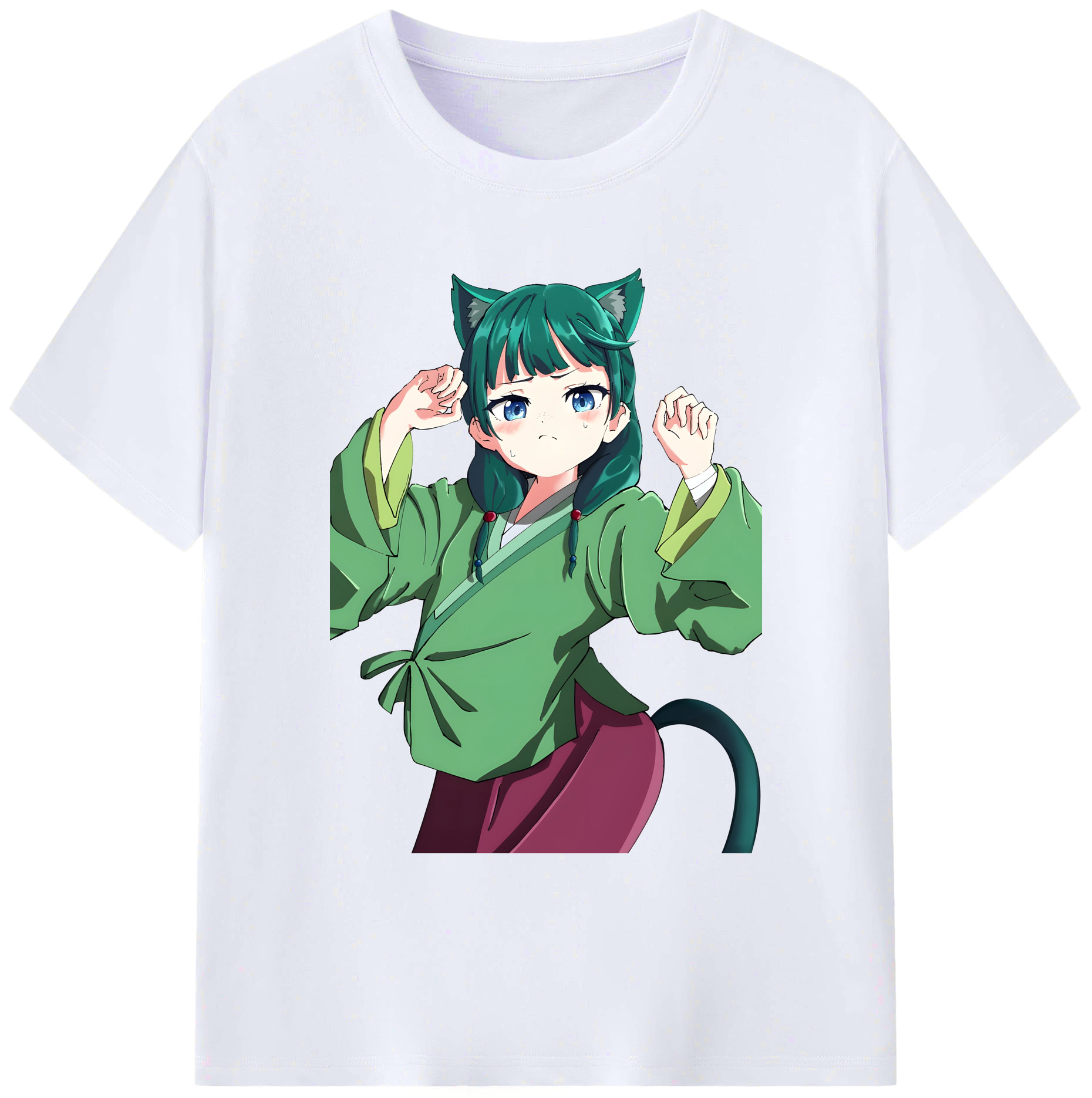 （画像用） 薬屋のひとりごと The Apothecary Diaries 綿100％ メンズ半袖Tシャツ｜肌触りやわらか＆通気性