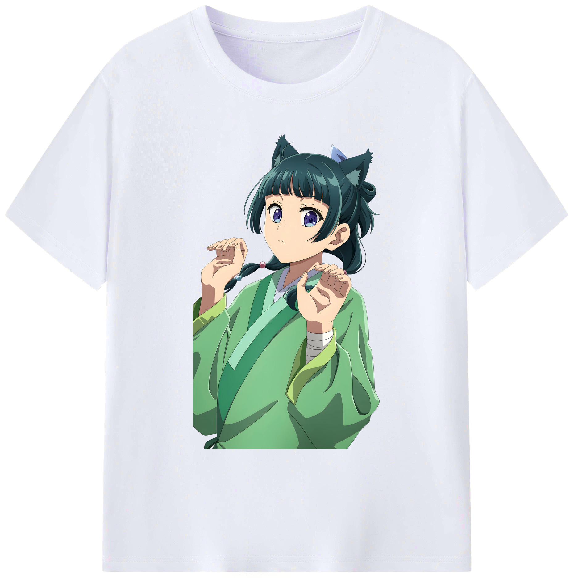 （画像用） 薬屋のひとりごと The Apothecary Diaries 綿100％ メンズ半袖Tシャツ｜肌触りやわらか＆通気性