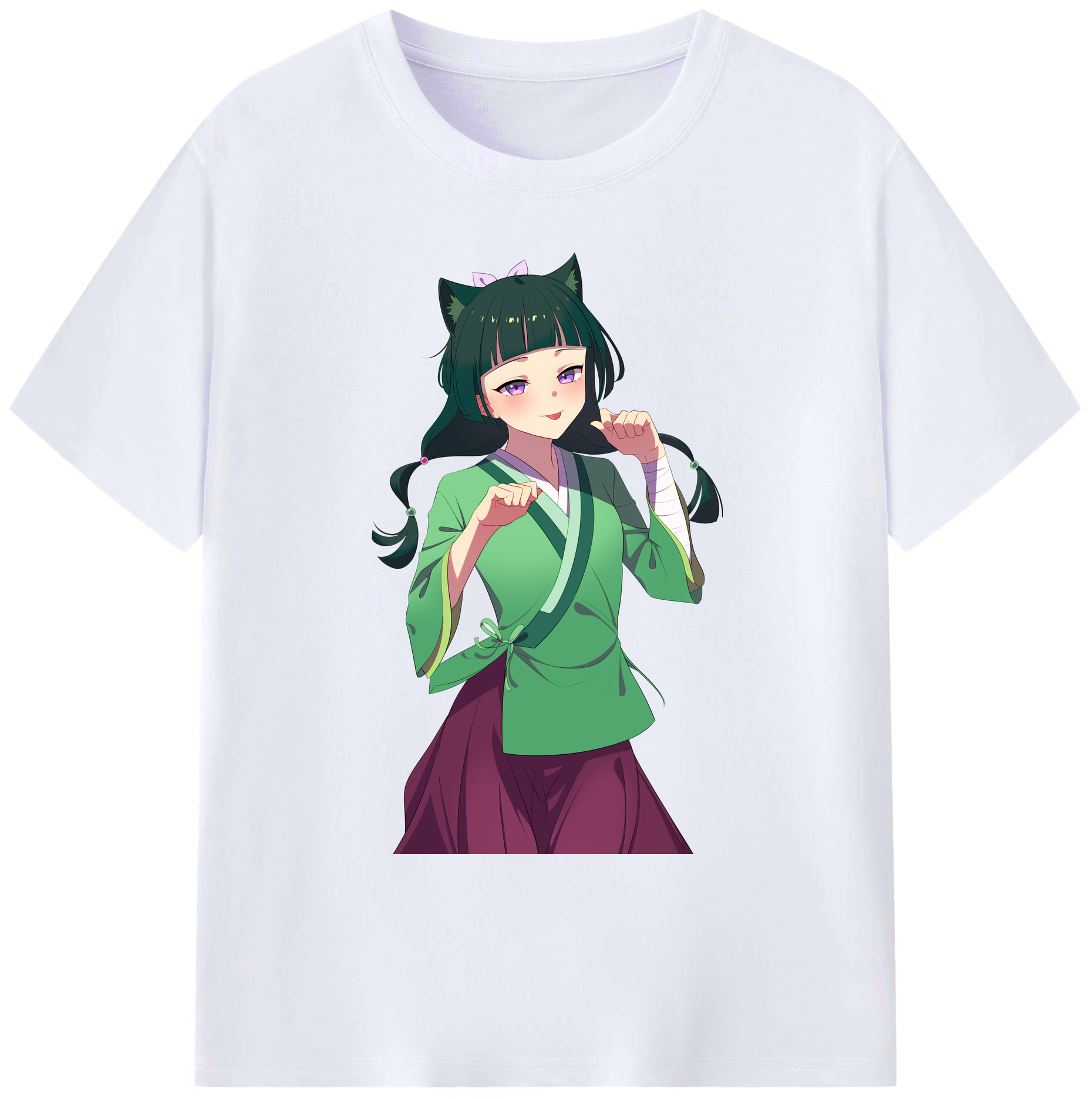 （画像用） 薬屋のひとりごと The Apothecary Diaries 綿100％ メンズ半袖Tシャツ｜肌触りやわらか＆通気性