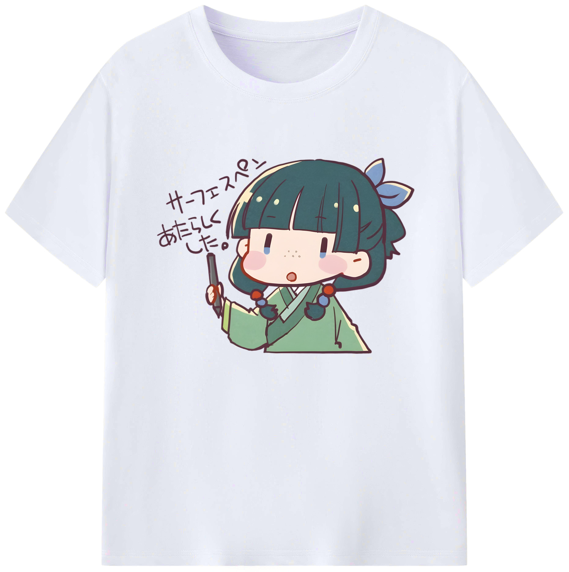 （画像用） 薬屋のひとりごと The Apothecary Diaries 綿100％ メンズ半袖Tシャツ｜肌触りやわらか＆通気性