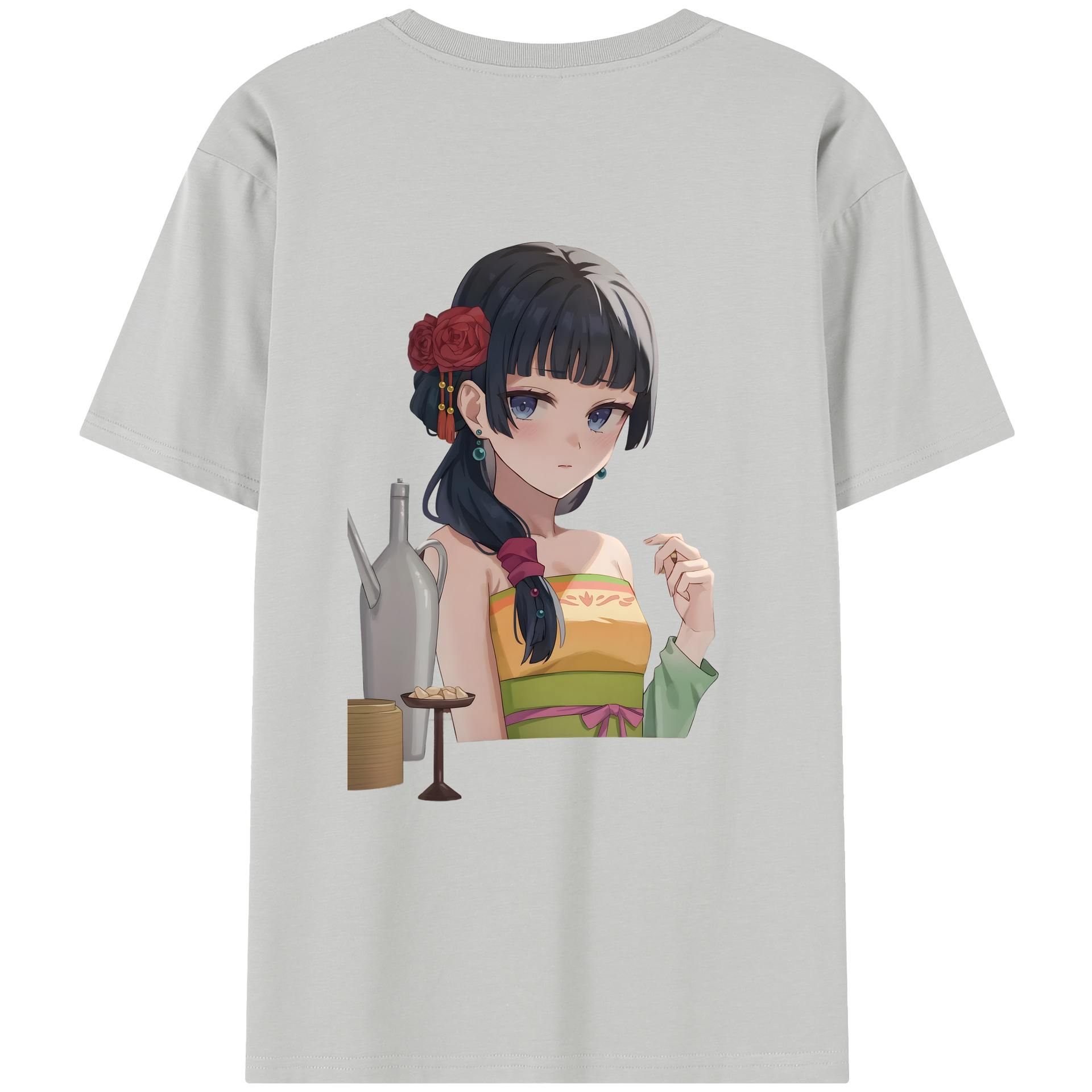 （画像用） 薬屋のひとりごと The Apothecary Diaries レディース半袖Tシャツ(バックプリント)