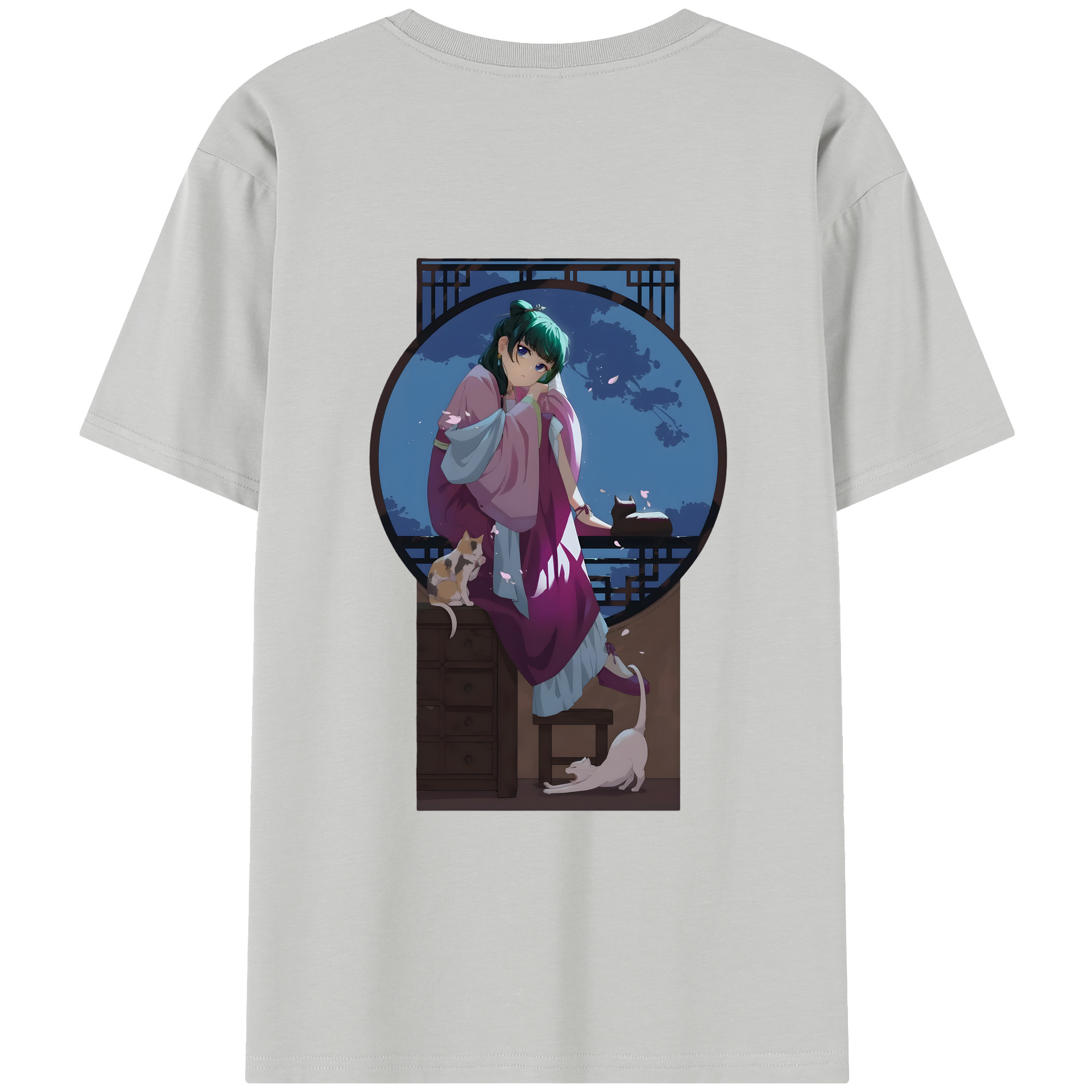 （画像用） 薬屋のひとりごと The Apothecary Diaries レディース半袖Tシャツ(バックプリント)