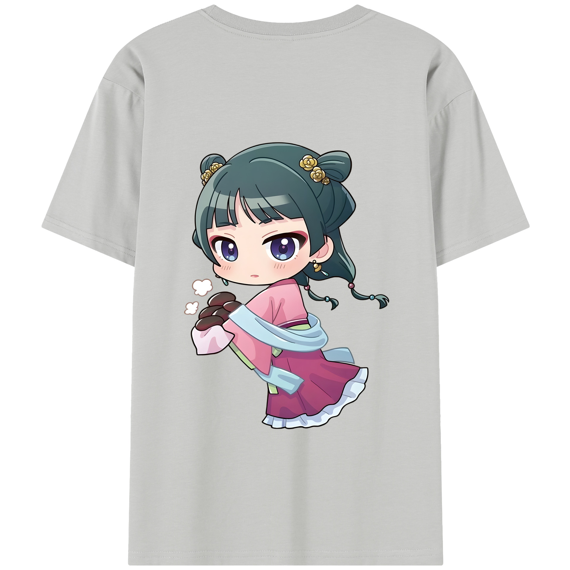 （画像用） 薬屋のひとりごと The Apothecary Diaries レディース半袖Tシャツ(バックプリント)