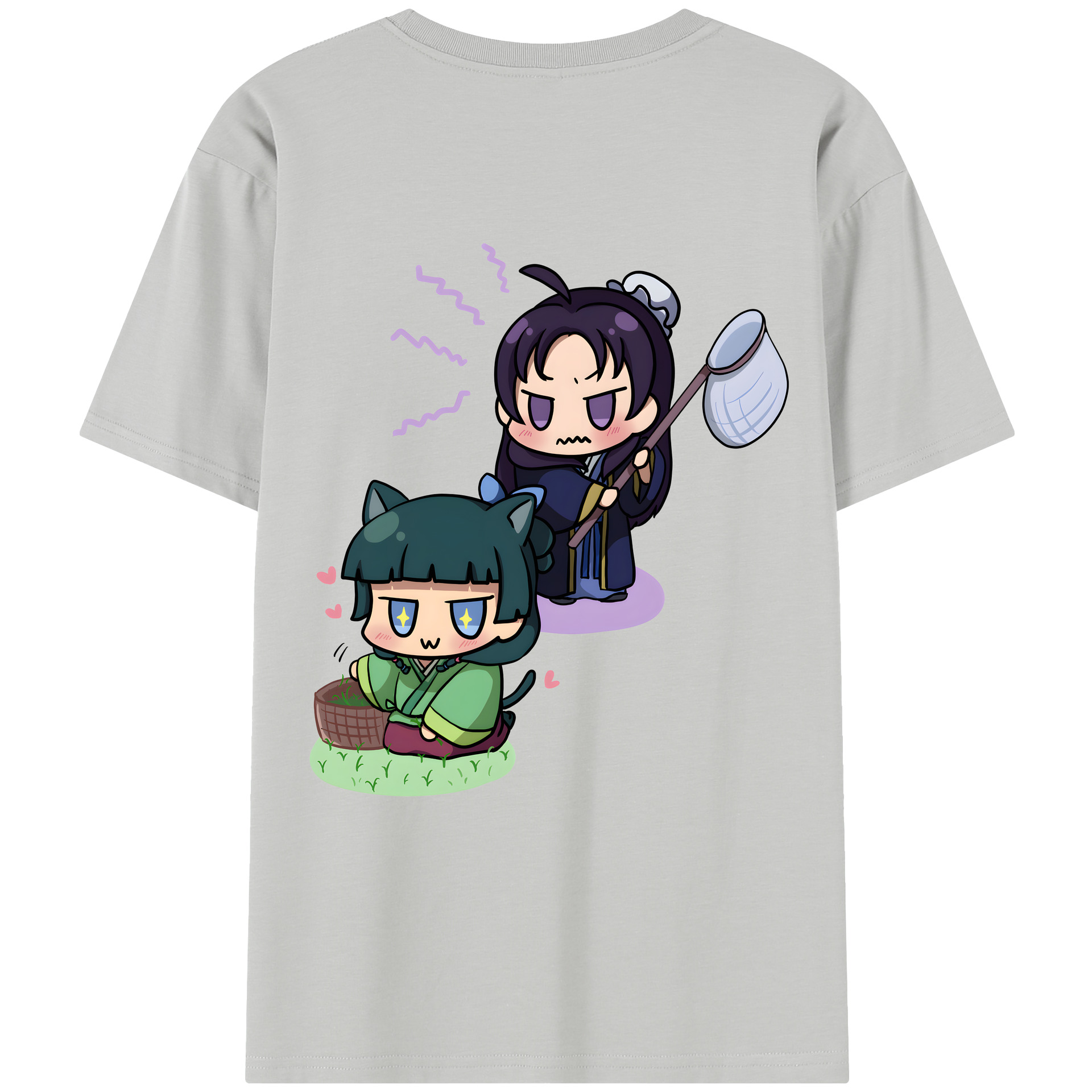 （画像用） 薬屋のひとりごと The Apothecary Diaries レディース半袖Tシャツ(バックプリント)