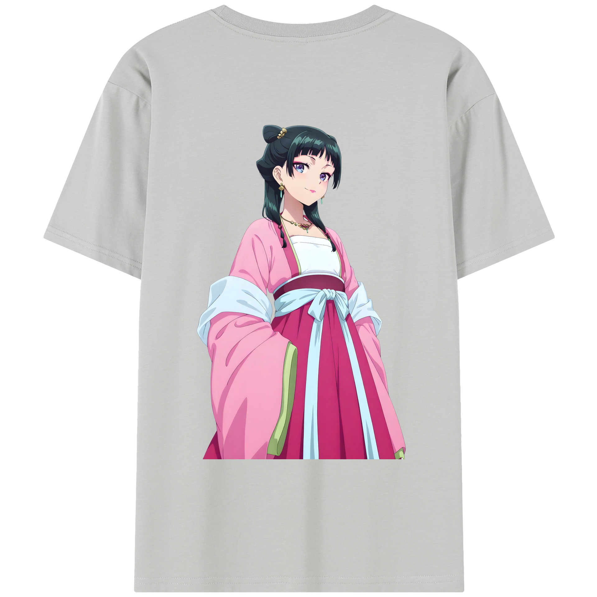 （画像用） 薬屋のひとりごと The Apothecary Diaries レディース半袖Tシャツ(バックプリント)