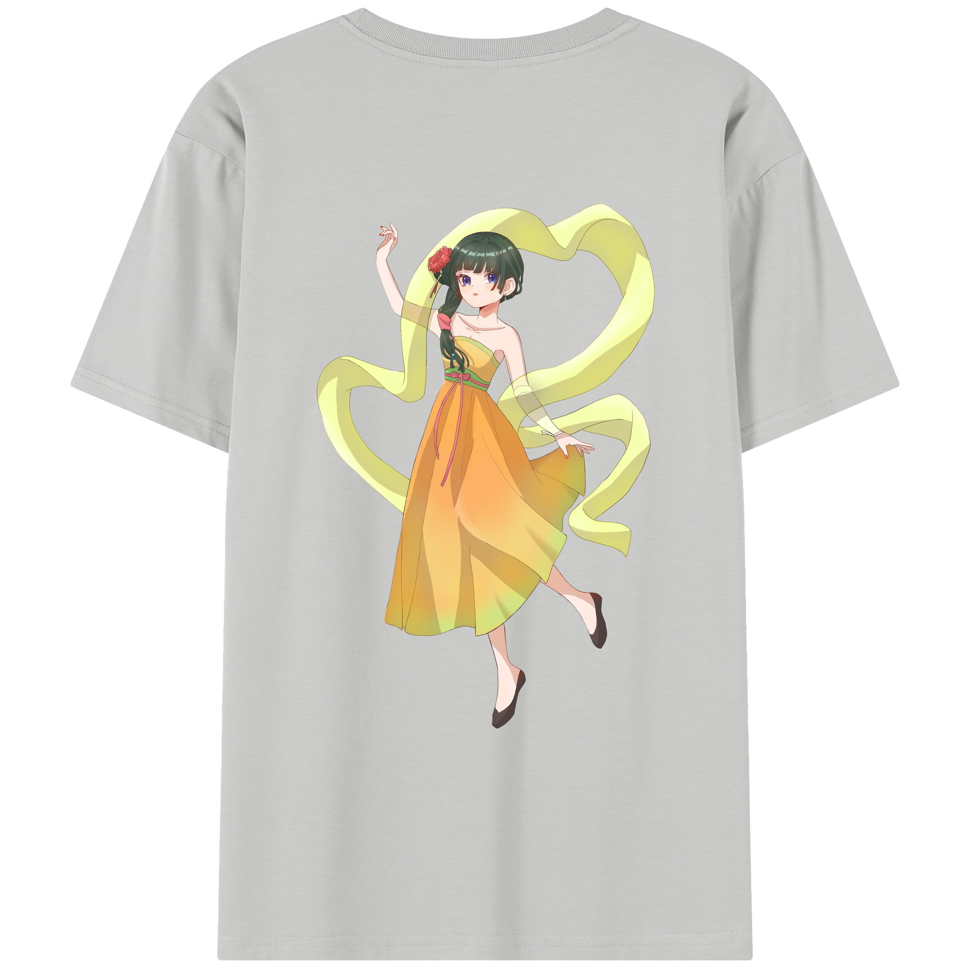 （画像用） 薬屋のひとりごと The Apothecary Diaries レディース半袖Tシャツ(バックプリント)