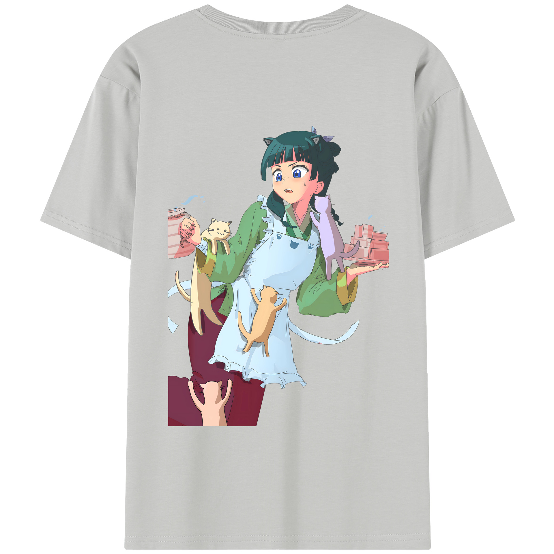 （画像用） 薬屋のひとりごと The Apothecary Diaries レディース半袖Tシャツ(バックプリント)
