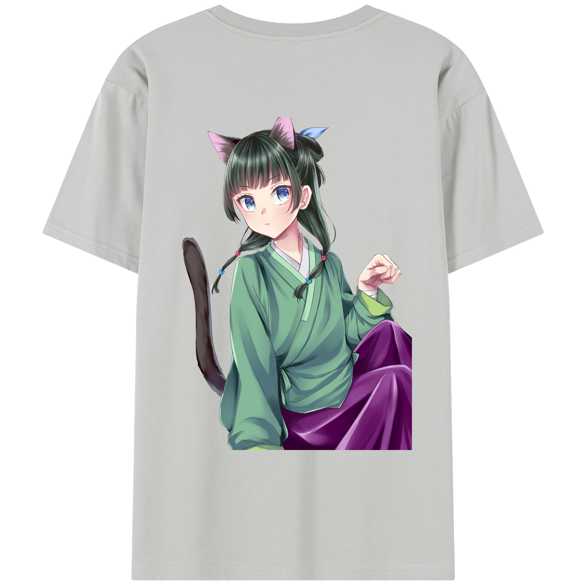 （画像用） 薬屋のひとりごと The Apothecary Diaries レディース半袖Tシャツ(バックプリント)