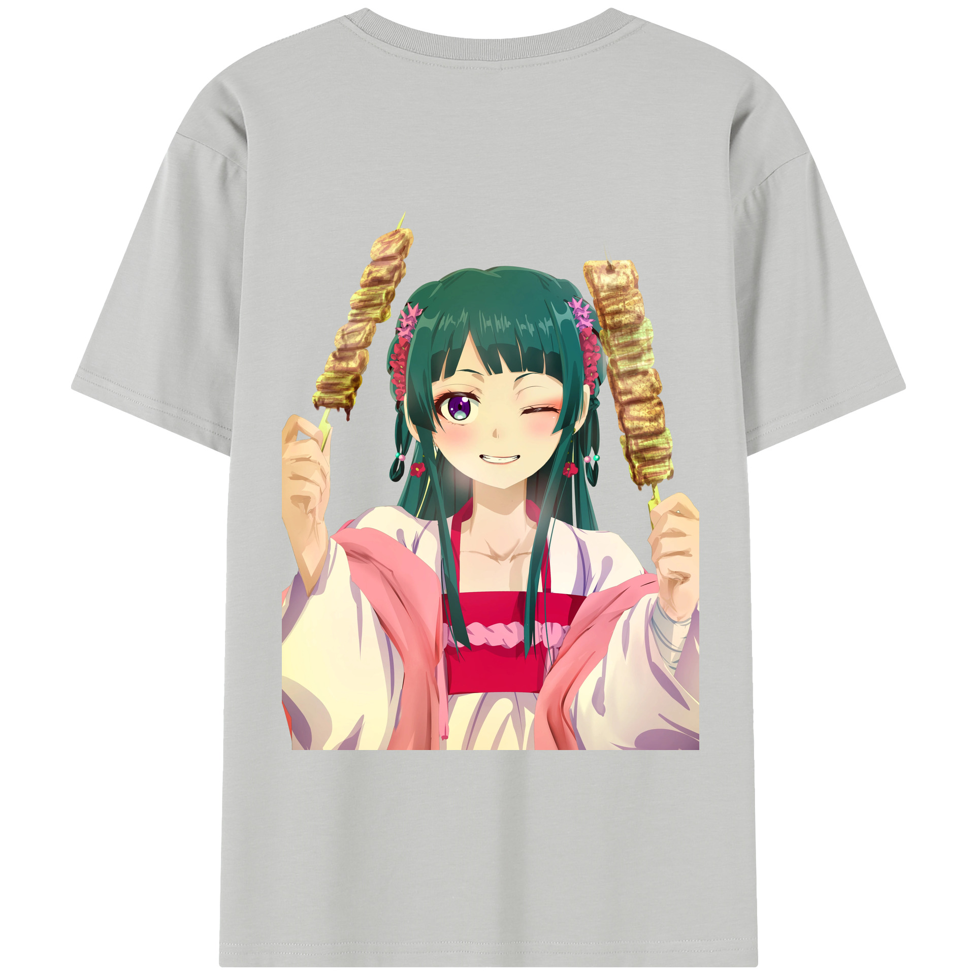 （画像用） 薬屋のひとりごと The Apothecary Diaries レディース半袖Tシャツ(バックプリント)