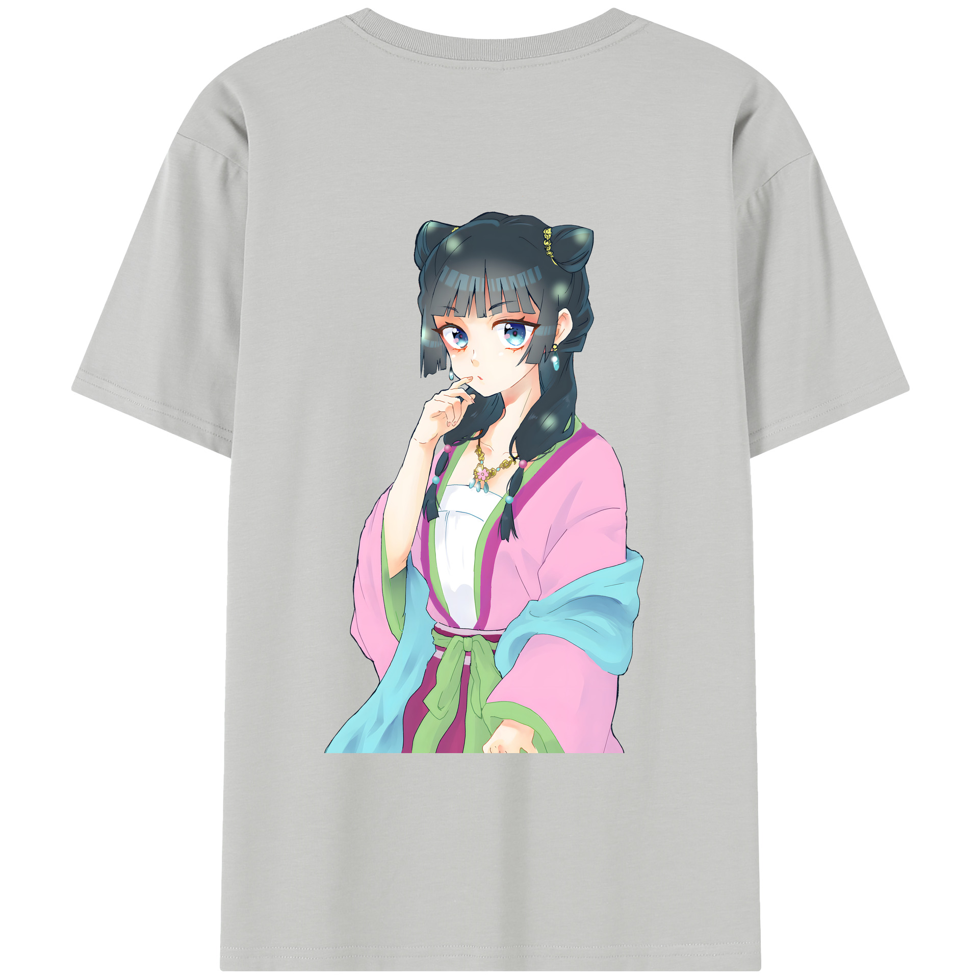 （画像用） 薬屋のひとりごと The Apothecary Diaries レディース半袖Tシャツ(バックプリント)