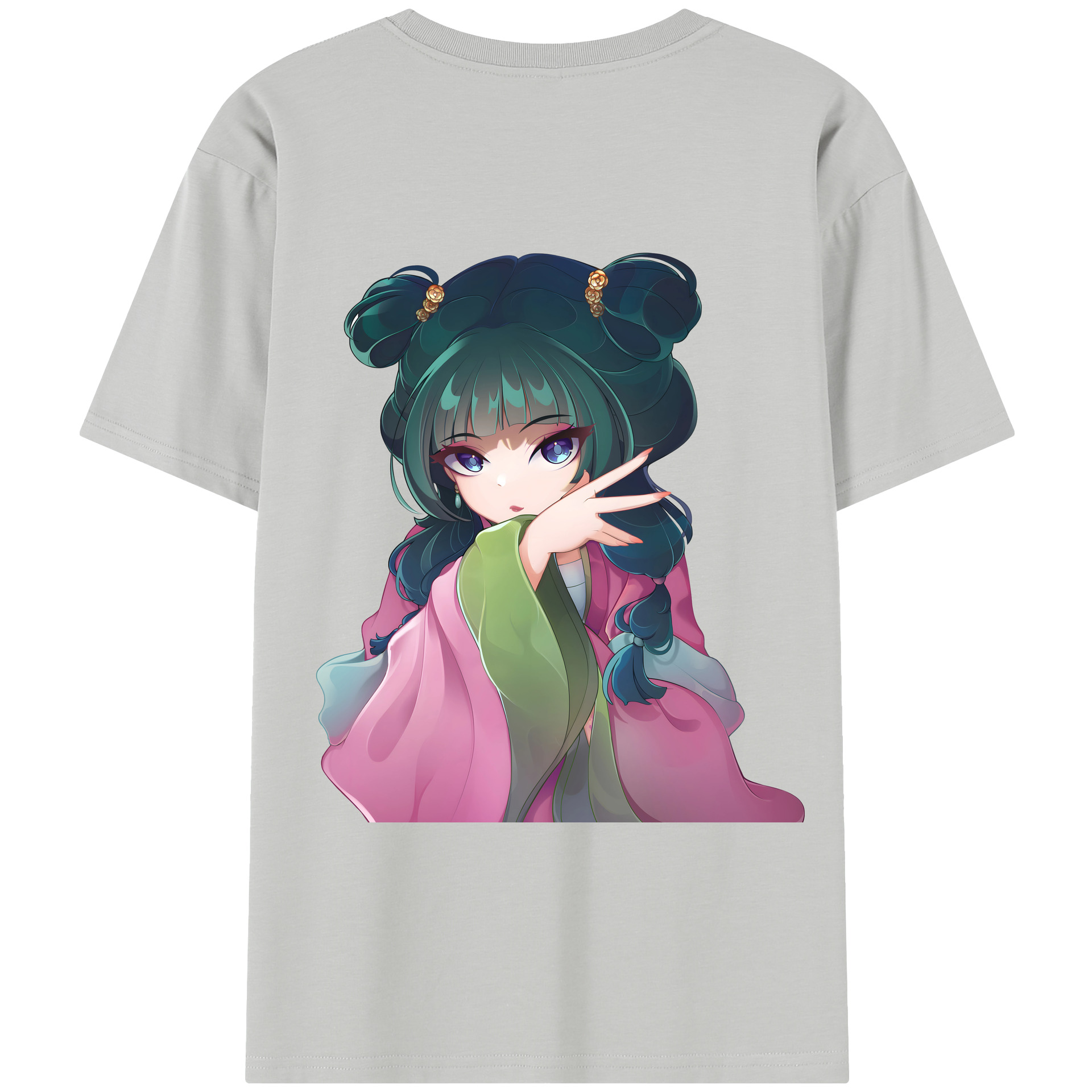 （画像用） 薬屋のひとりごと The Apothecary Diaries レディース半袖Tシャツ(バックプリント)