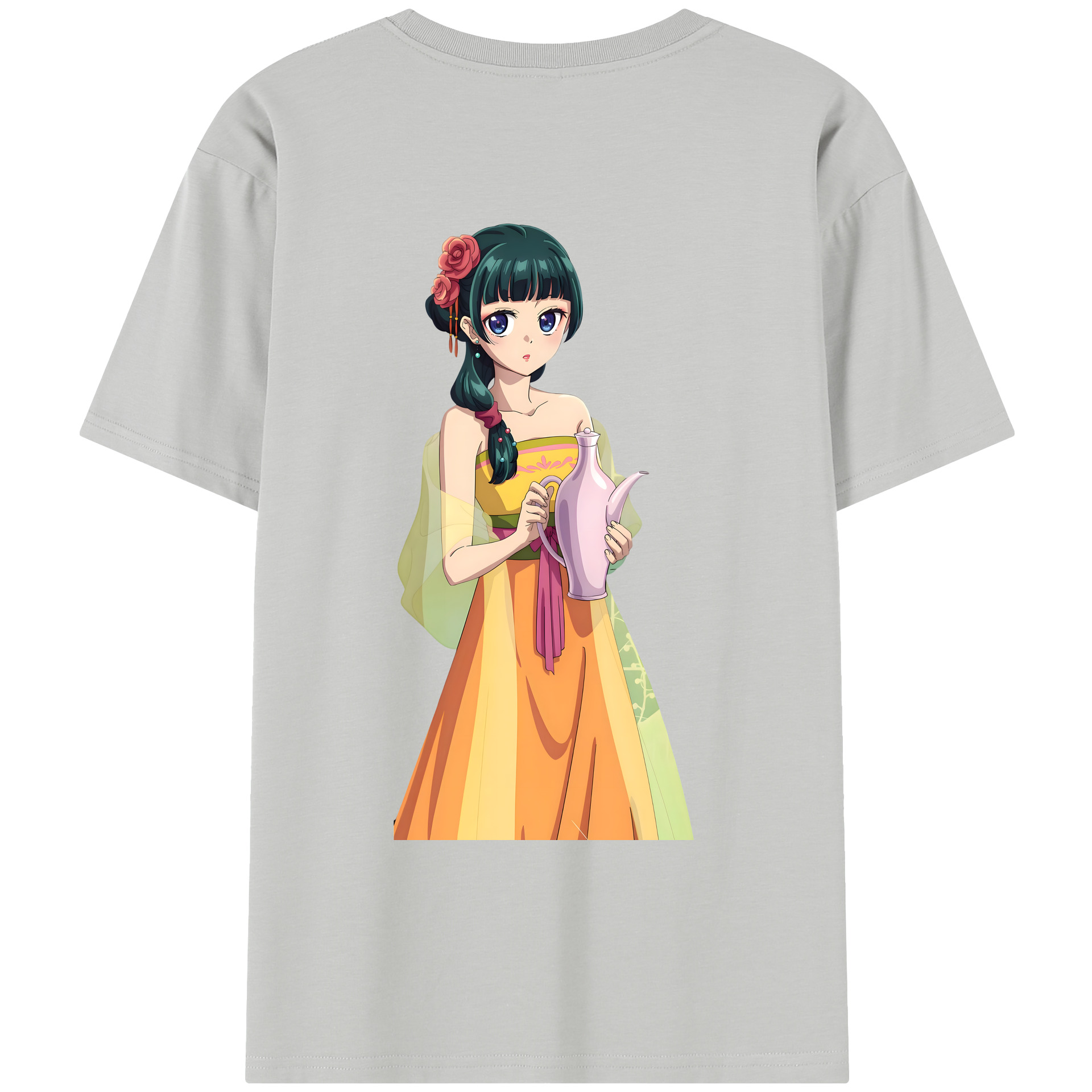 （画像用） 薬屋のひとりごと The Apothecary Diaries レディース半袖Tシャツ(バックプリント)