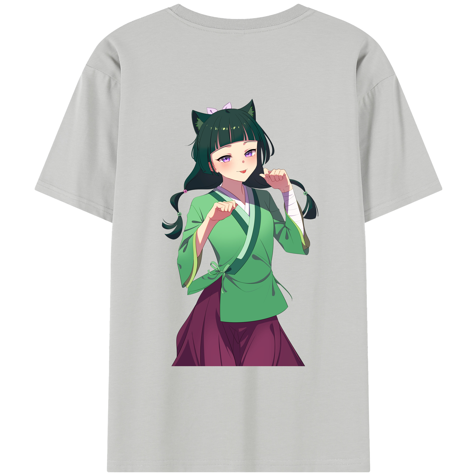 （画像用） 薬屋のひとりごと The Apothecary Diaries レディース半袖Tシャツ(バックプリント)