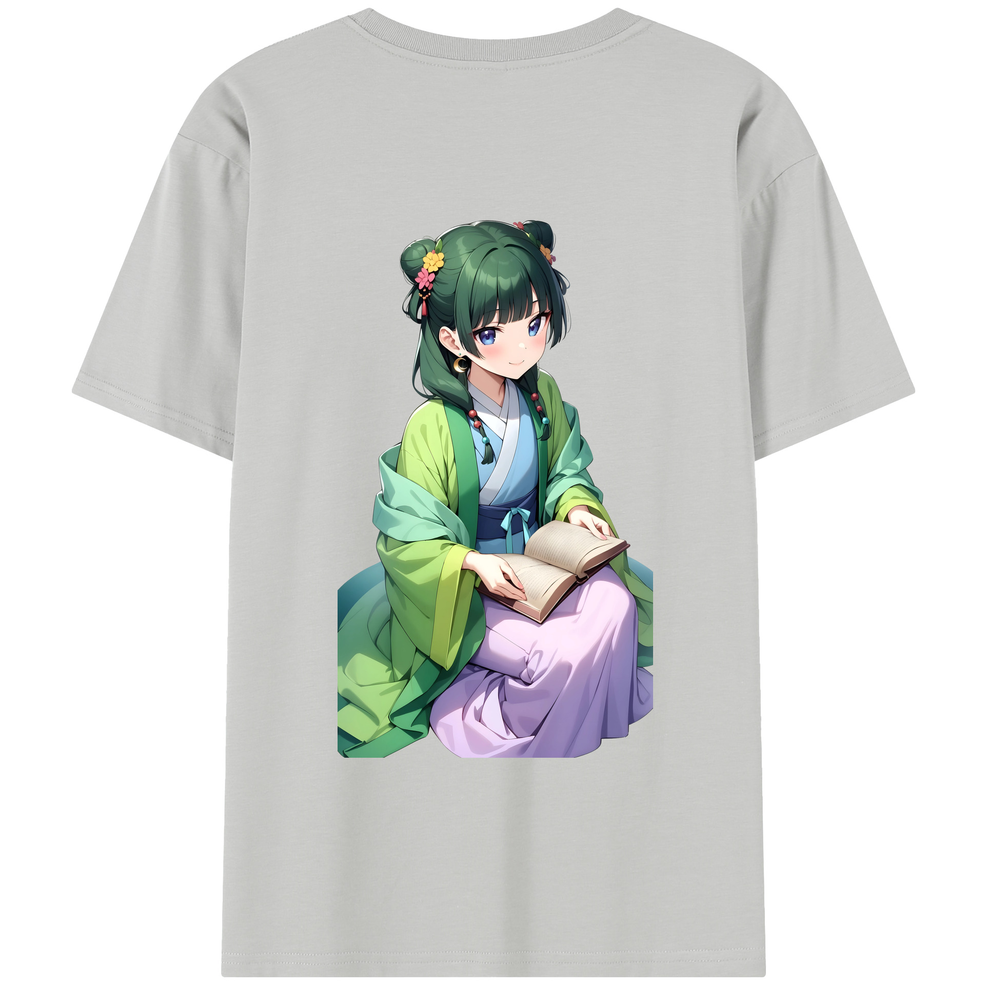 （画像用） 薬屋のひとりごと The Apothecary Diaries レディース半袖Tシャツ(バックプリント)