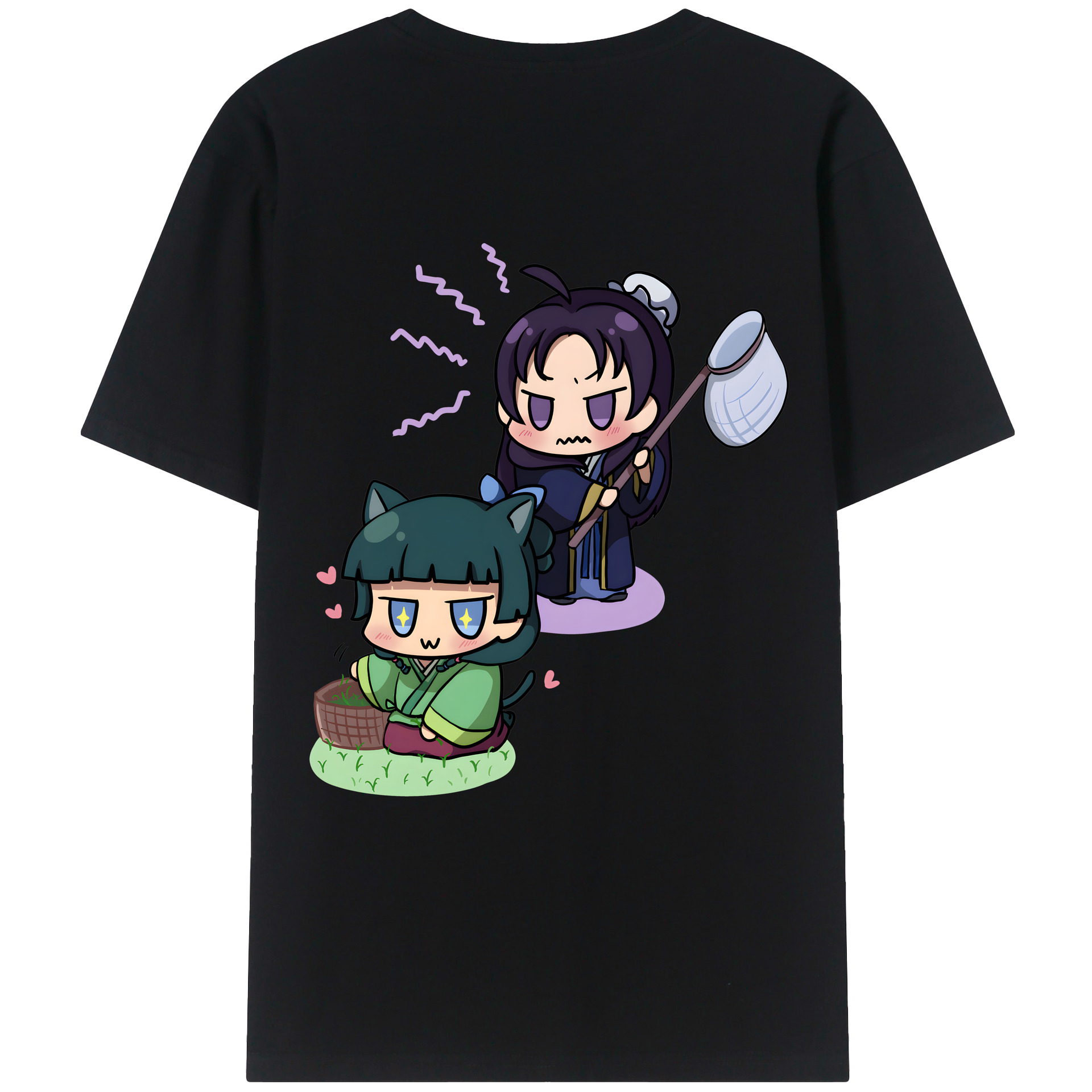 （画像用） 薬屋のひとりごと The Apothecary Diaries レディース半袖Tシャツ(バックプリント)