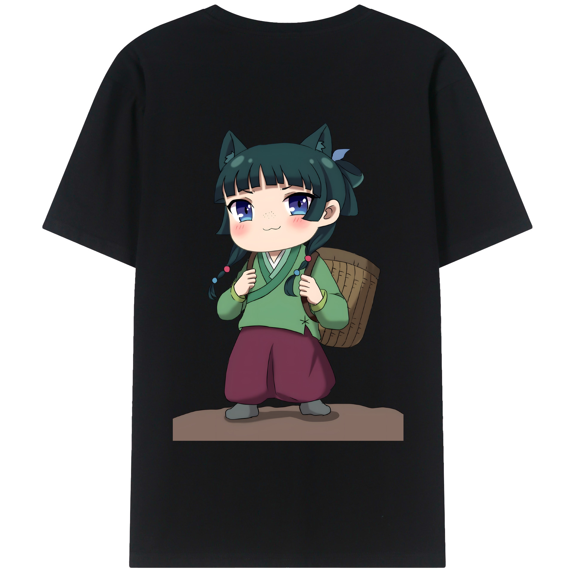 （画像用） 薬屋のひとりごと The Apothecary Diaries レディース半袖Tシャツ(バックプリント)