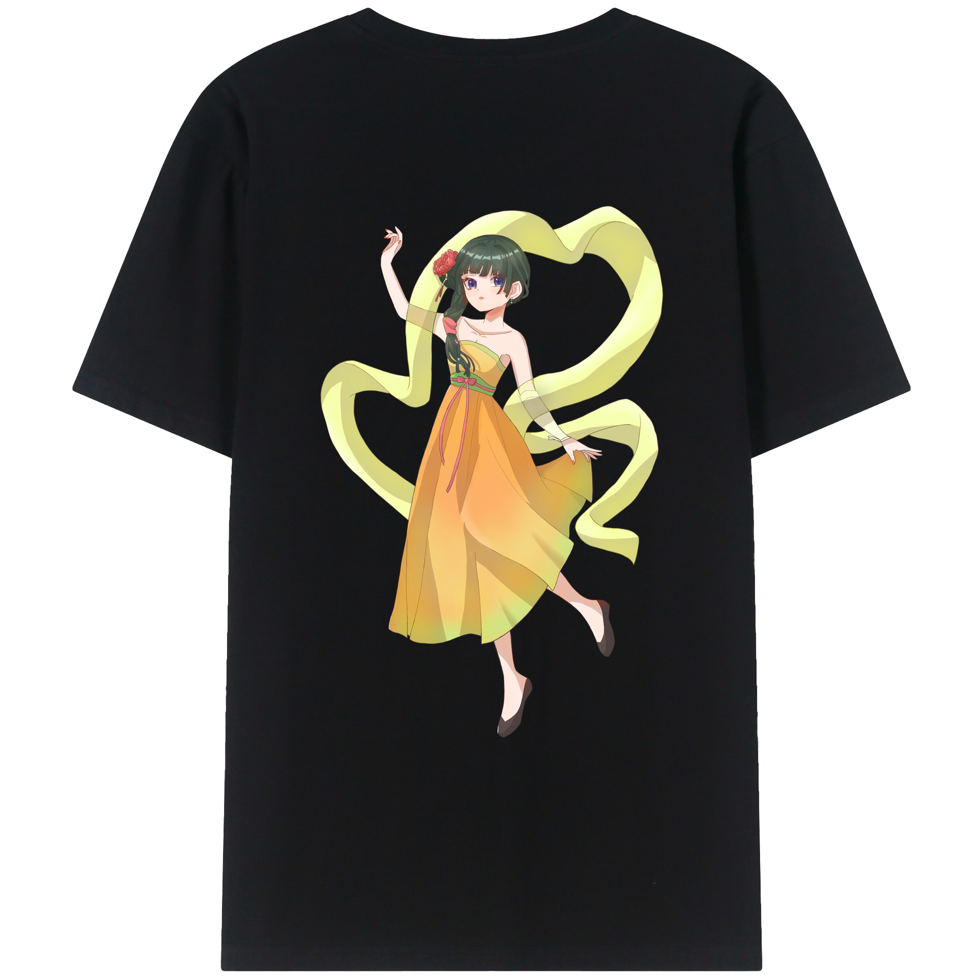 （画像用） 薬屋のひとりごと The Apothecary Diaries レディース半袖Tシャツ(バックプリント)