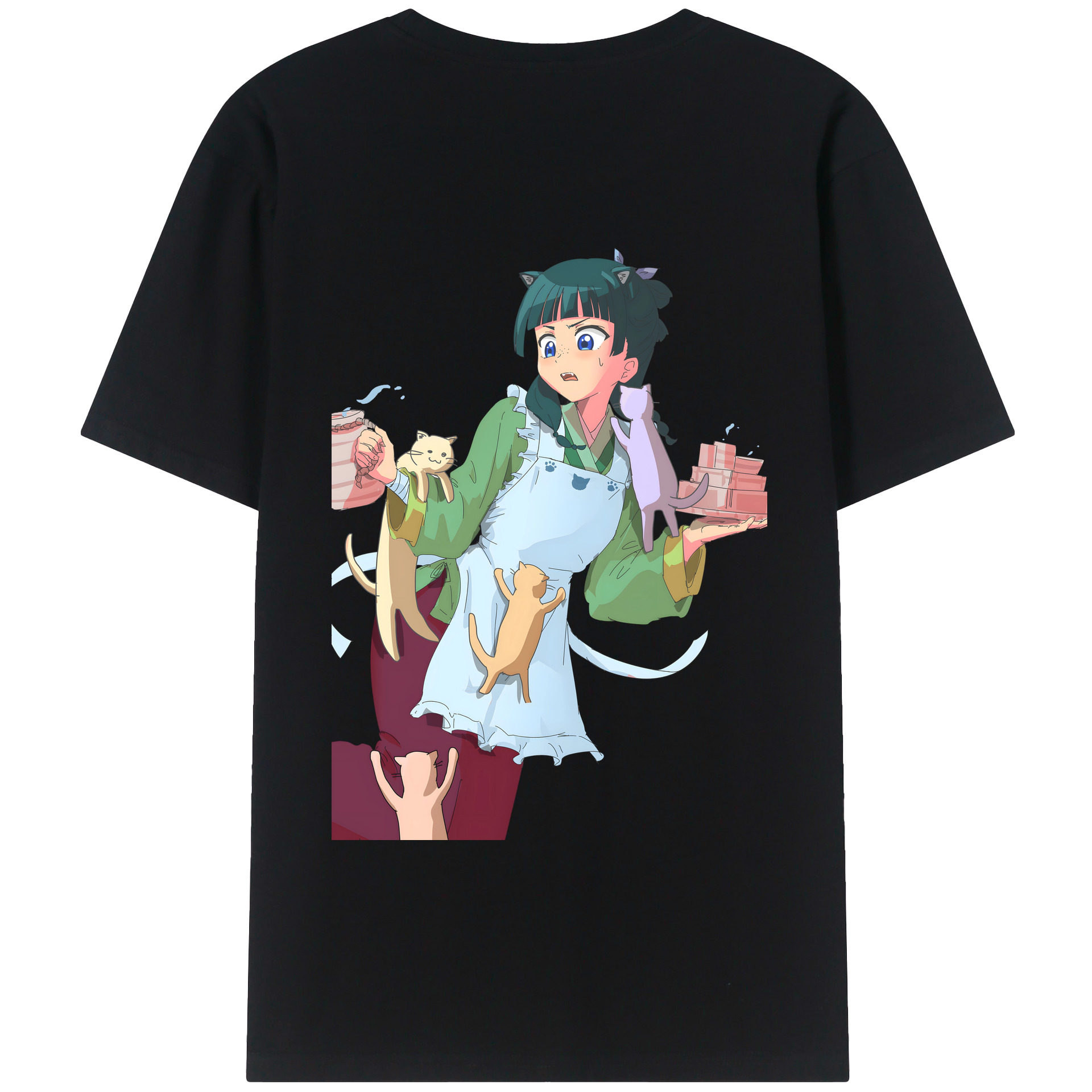 （画像用） 薬屋のひとりごと The Apothecary Diaries レディース半袖Tシャツ(バックプリント)