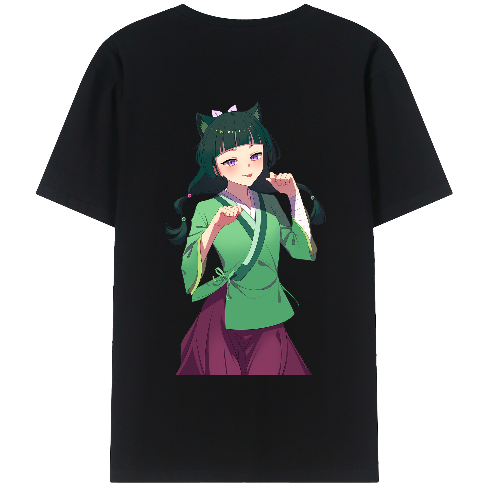 （画像用） 薬屋のひとりごと The Apothecary Diaries レディース半袖Tシャツ(バックプリント)