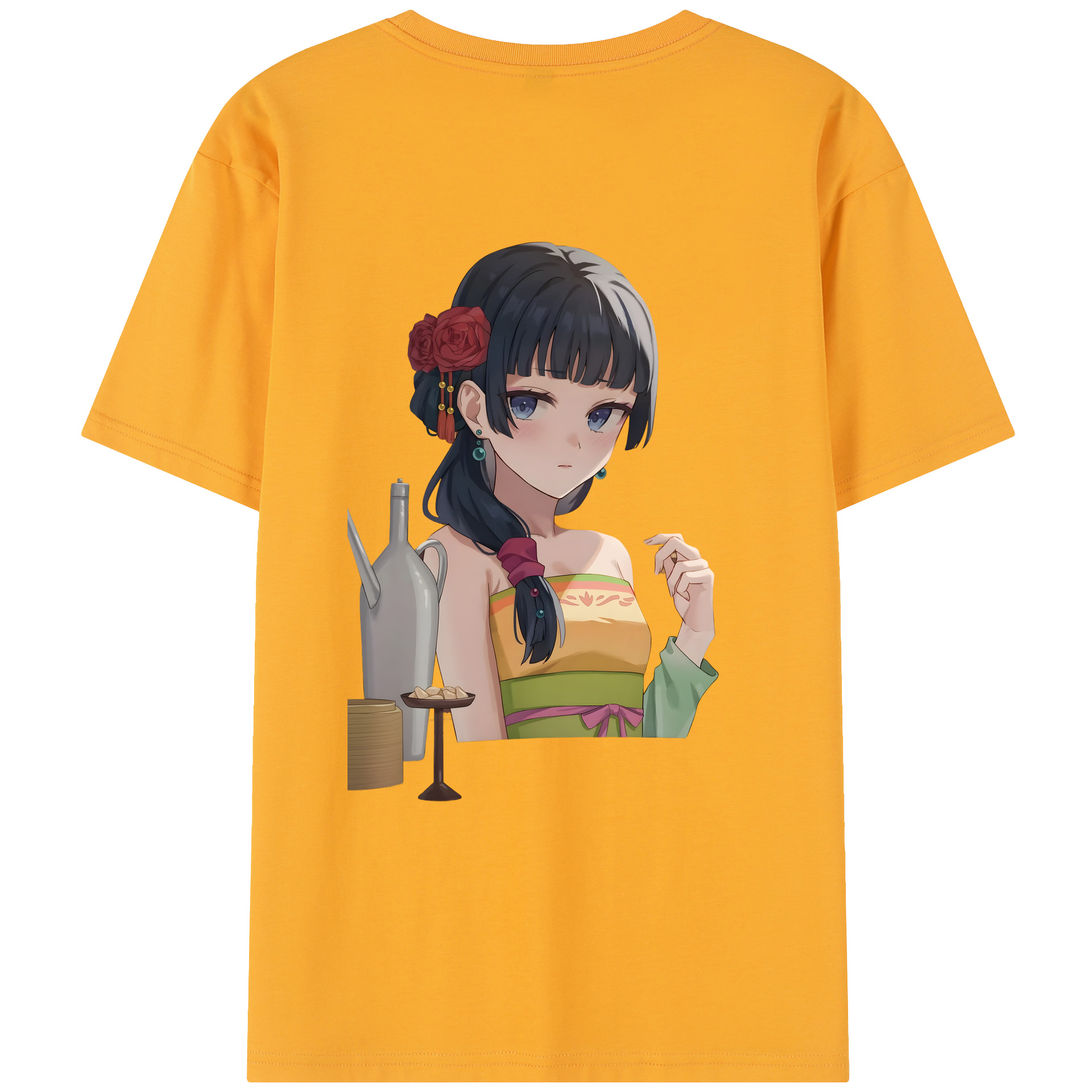 （画像用） 薬屋のひとりごと The Apothecary Diaries レディース半袖Tシャツ(バックプリント)