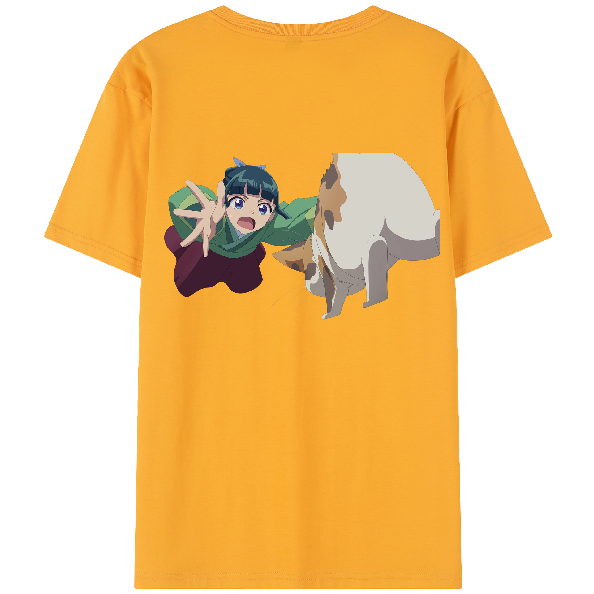 （画像用） 薬屋のひとりごと The Apothecary Diaries レディース半袖Tシャツ(バックプリント)