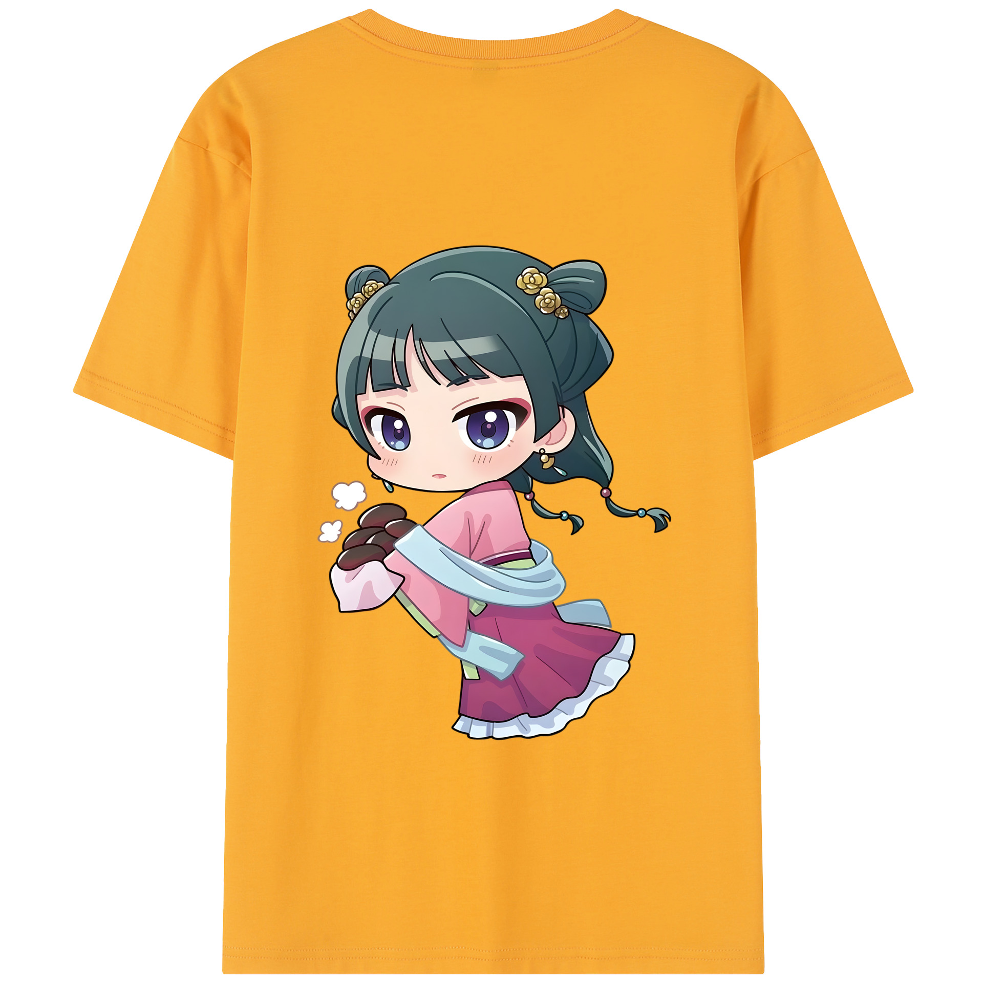 （画像用） 薬屋のひとりごと The Apothecary Diaries レディース半袖Tシャツ(バックプリント)