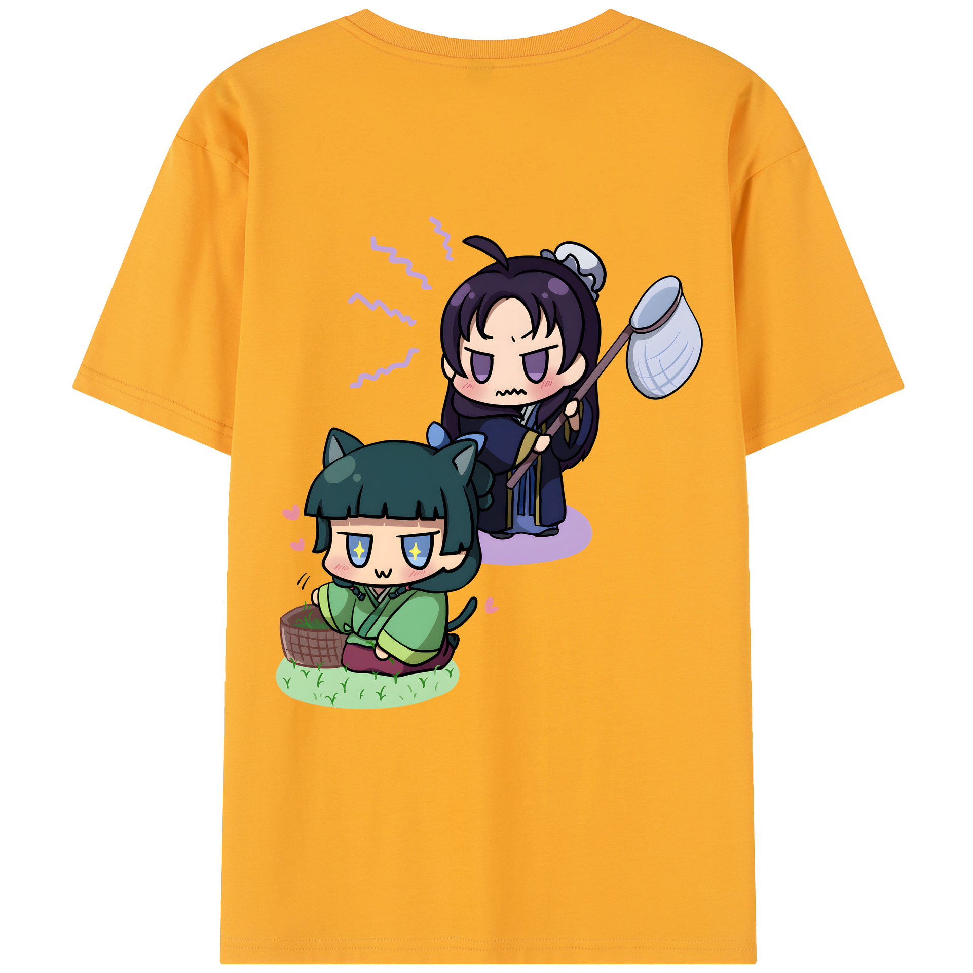 （画像用） 薬屋のひとりごと The Apothecary Diaries レディース半袖Tシャツ(バックプリント)