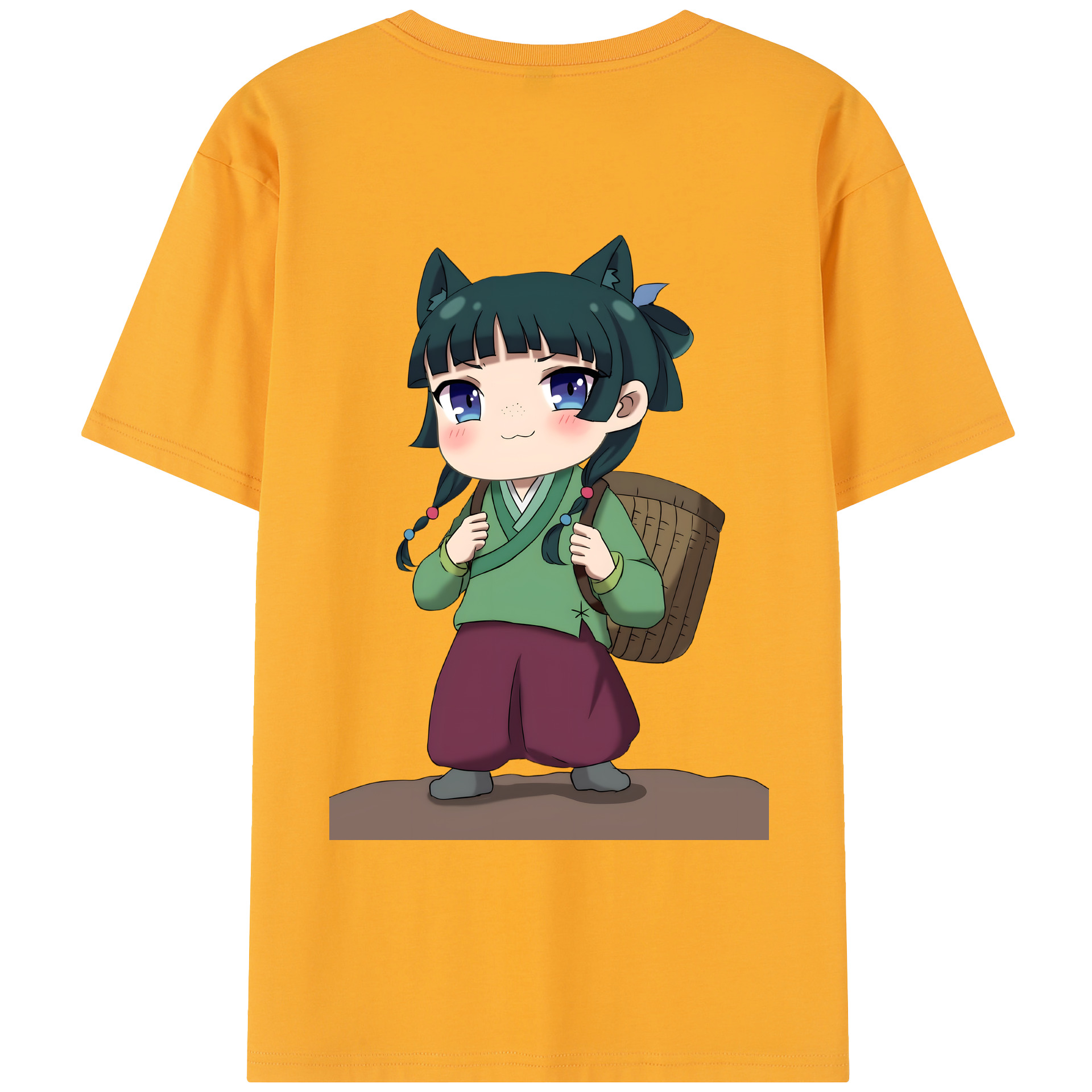 （画像用） 薬屋のひとりごと The Apothecary Diaries レディース半袖Tシャツ(バックプリント)