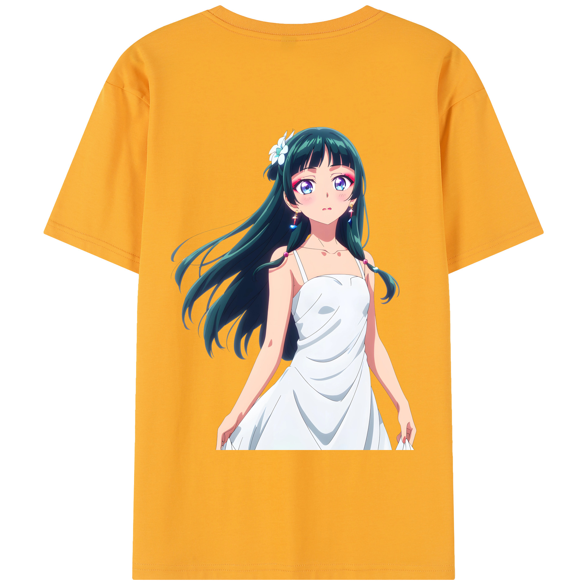（画像用） 薬屋のひとりごと The Apothecary Diaries レディース半袖Tシャツ(バックプリント)
