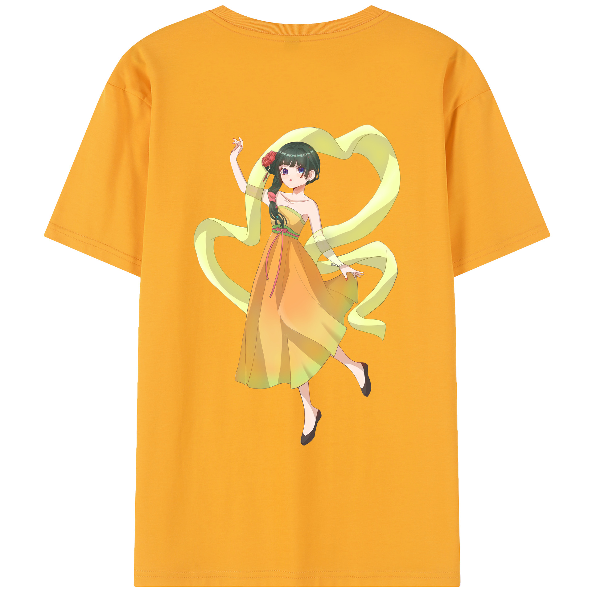 （画像用） 薬屋のひとりごと The Apothecary Diaries レディース半袖Tシャツ(バックプリント)