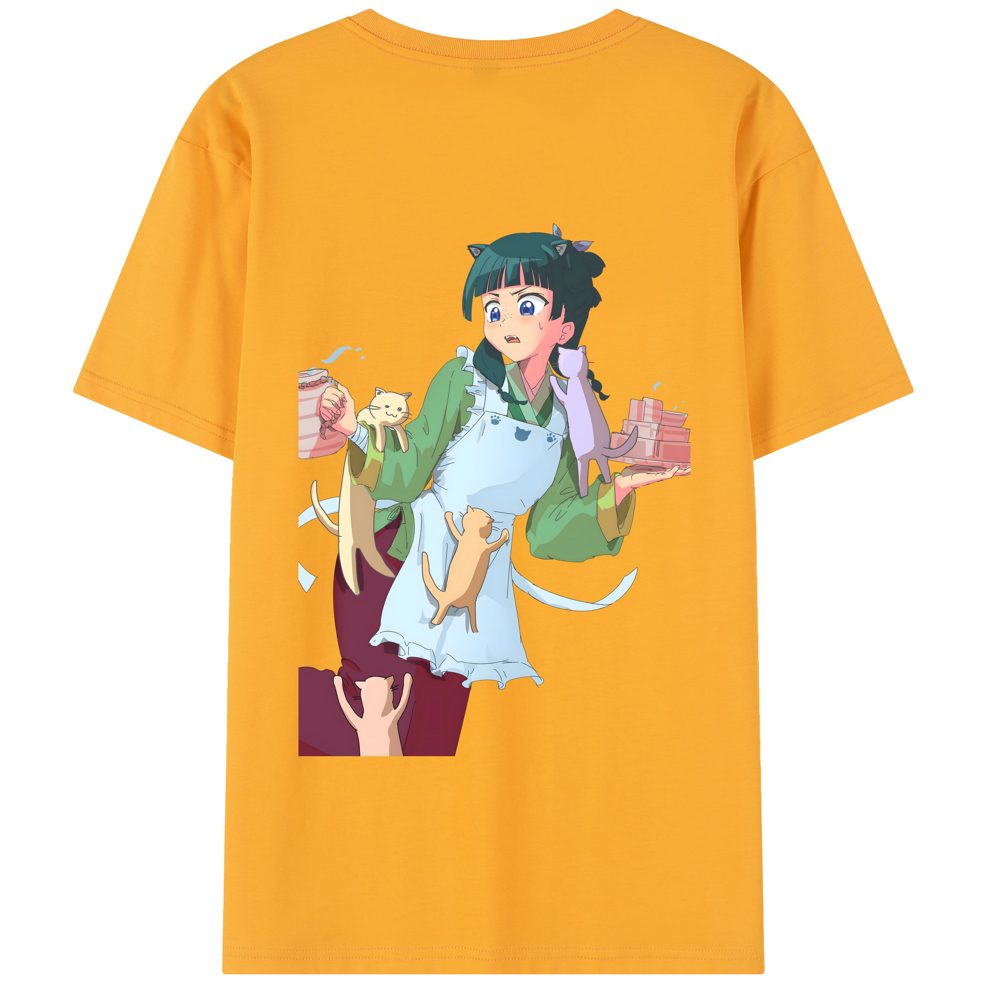 （画像用） 薬屋のひとりごと The Apothecary Diaries レディース半袖Tシャツ(バックプリント)