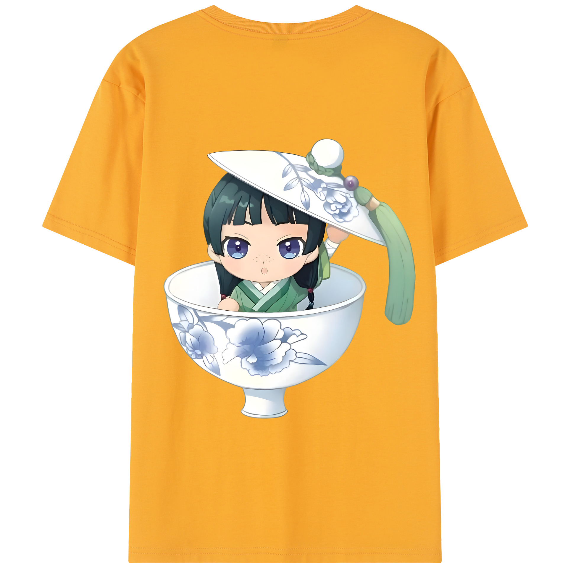 （画像用） 薬屋のひとりごと The Apothecary Diaries レディース半袖Tシャツ(バックプリント)