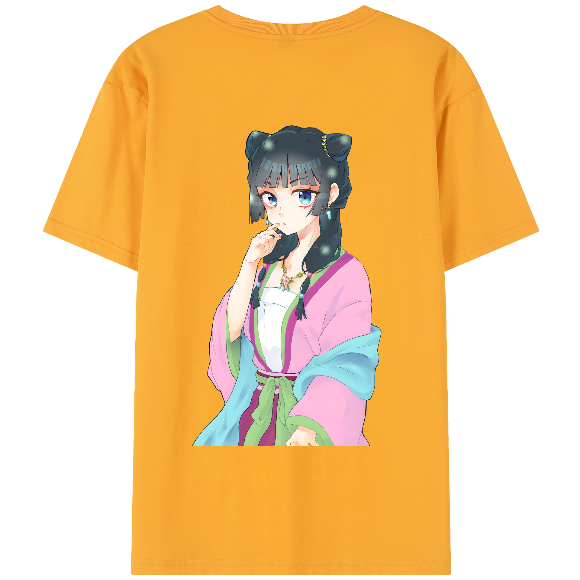 （画像用） 薬屋のひとりごと The Apothecary Diaries レディース半袖Tシャツ(バックプリント)