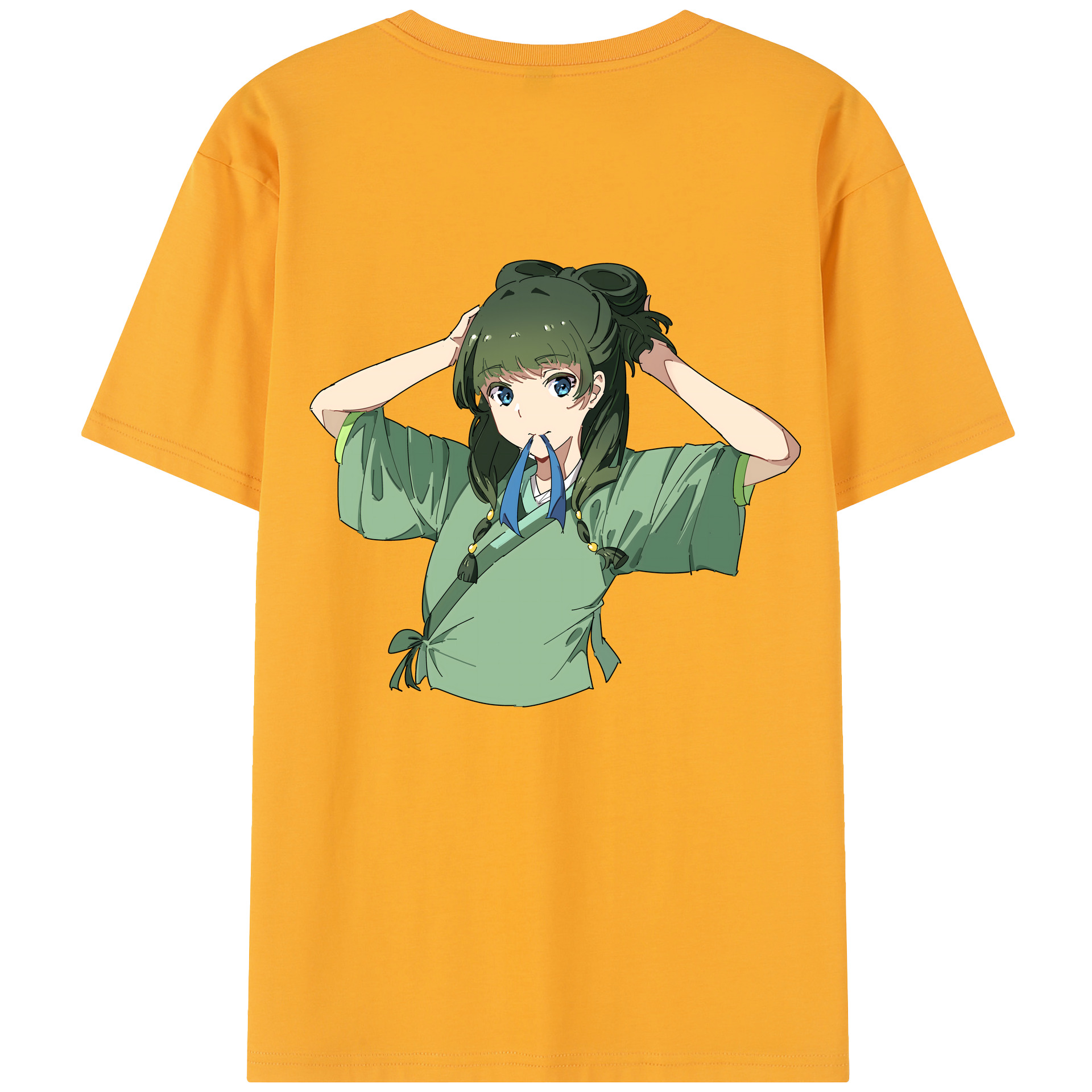（画像用） 薬屋のひとりごと The Apothecary Diaries レディース半袖Tシャツ(バックプリント)