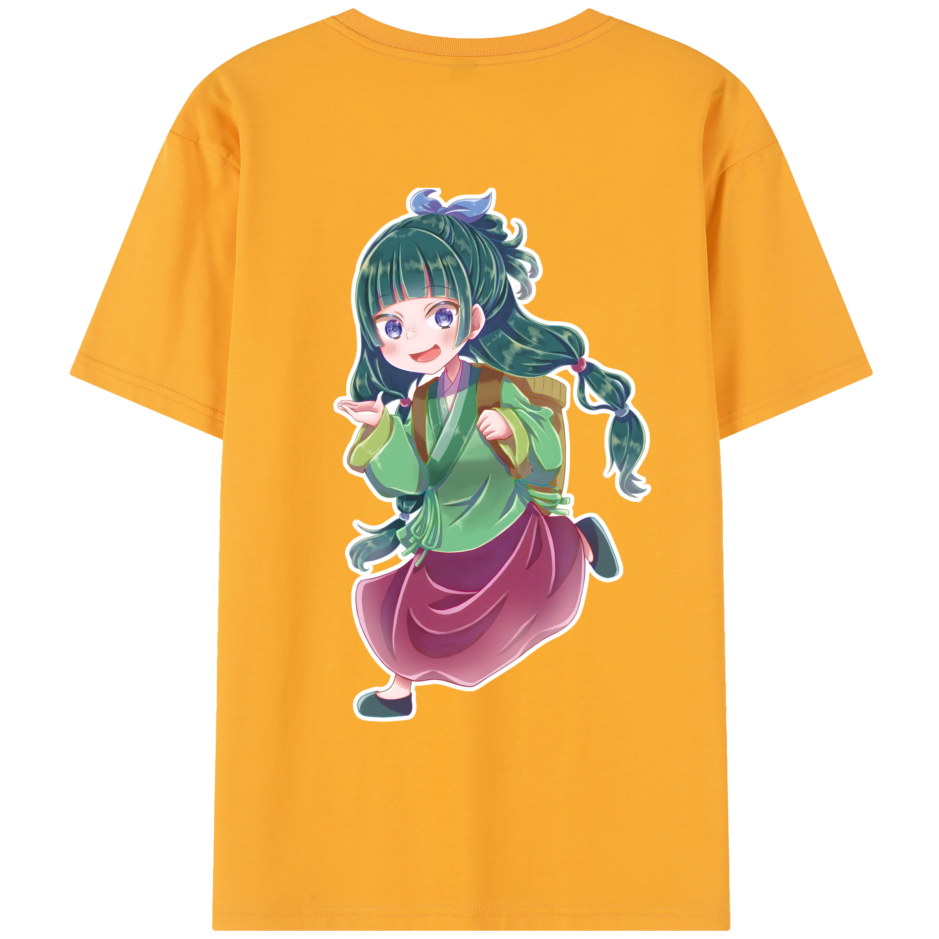 （画像用） 薬屋のひとりごと The Apothecary Diaries レディース半袖Tシャツ(バックプリント)