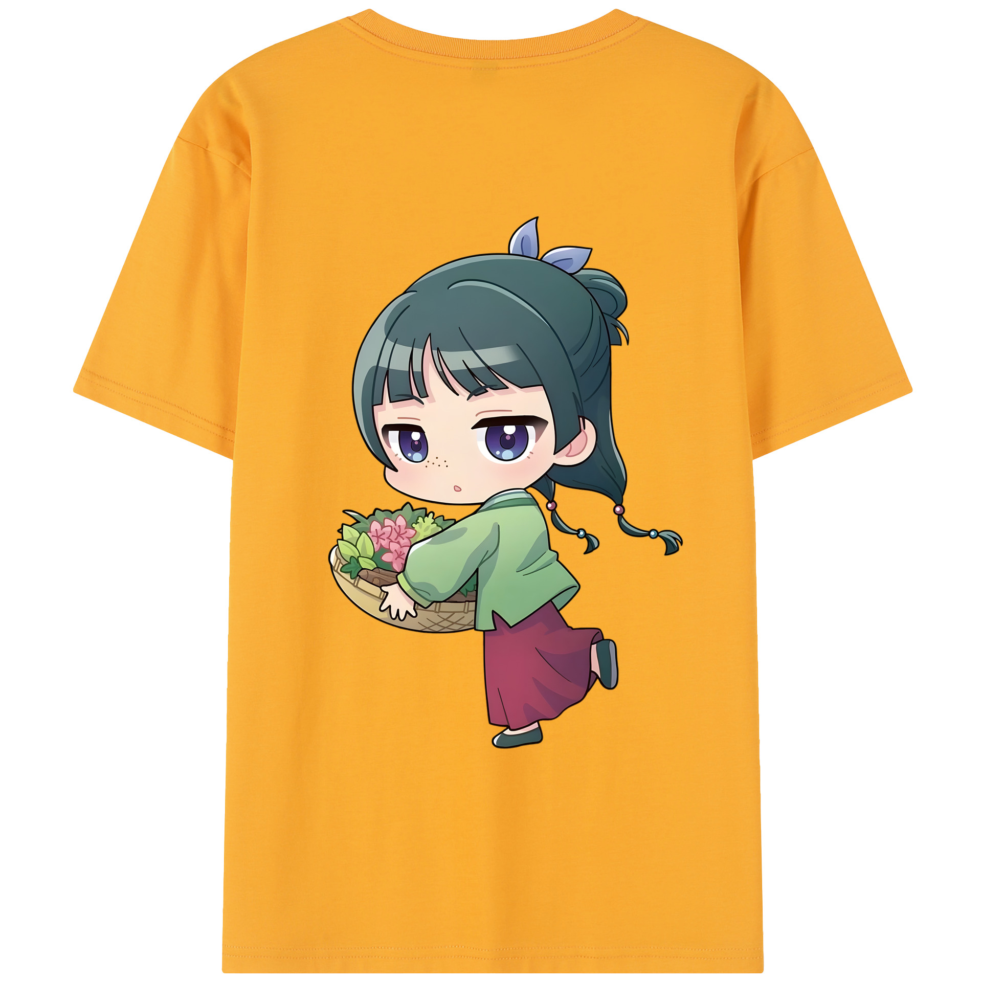 （画像用） 薬屋のひとりごと The Apothecary Diaries レディース半袖Tシャツ(バックプリント)