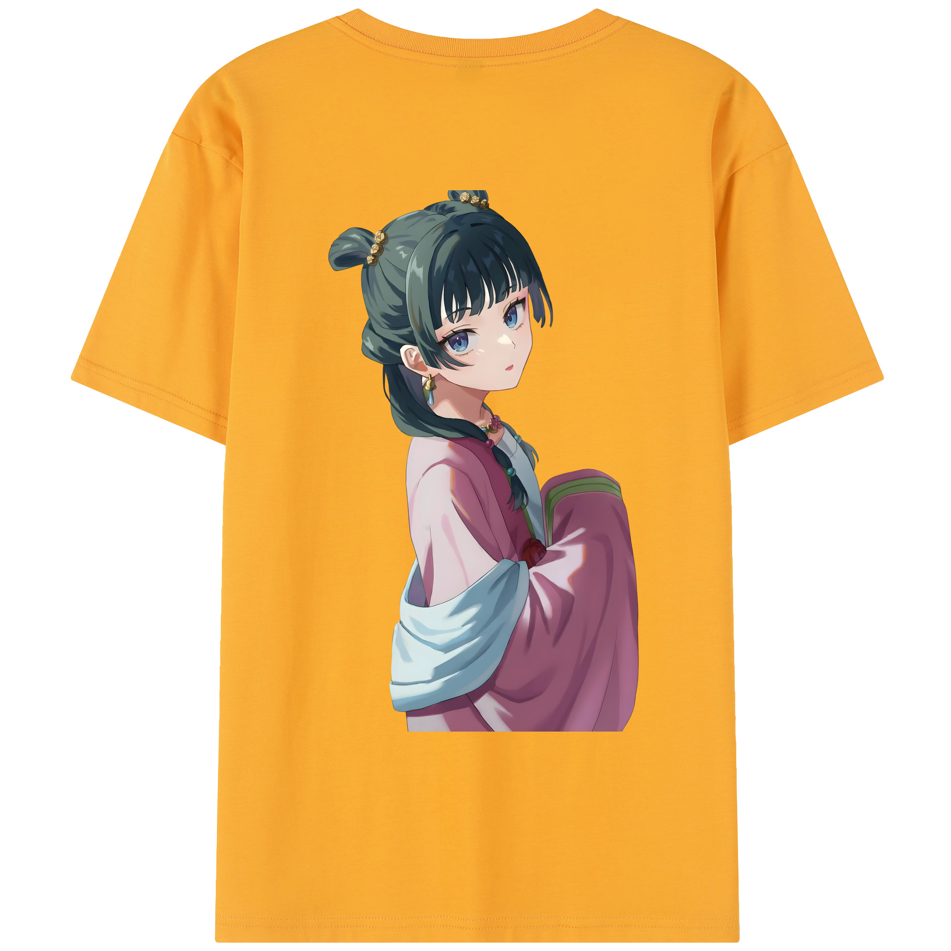 （画像用） 薬屋のひとりごと The Apothecary Diaries レディース半袖Tシャツ(バックプリント)